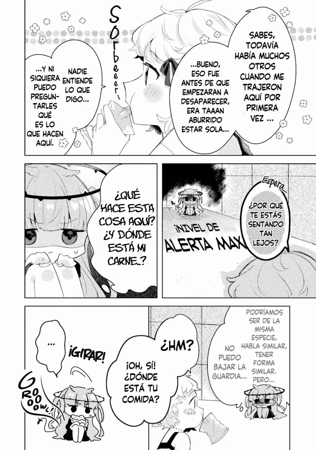 Harapeko Kopeko wa Niku to Sumu! Capítulo 1: Carne x Monstruo - Page 13