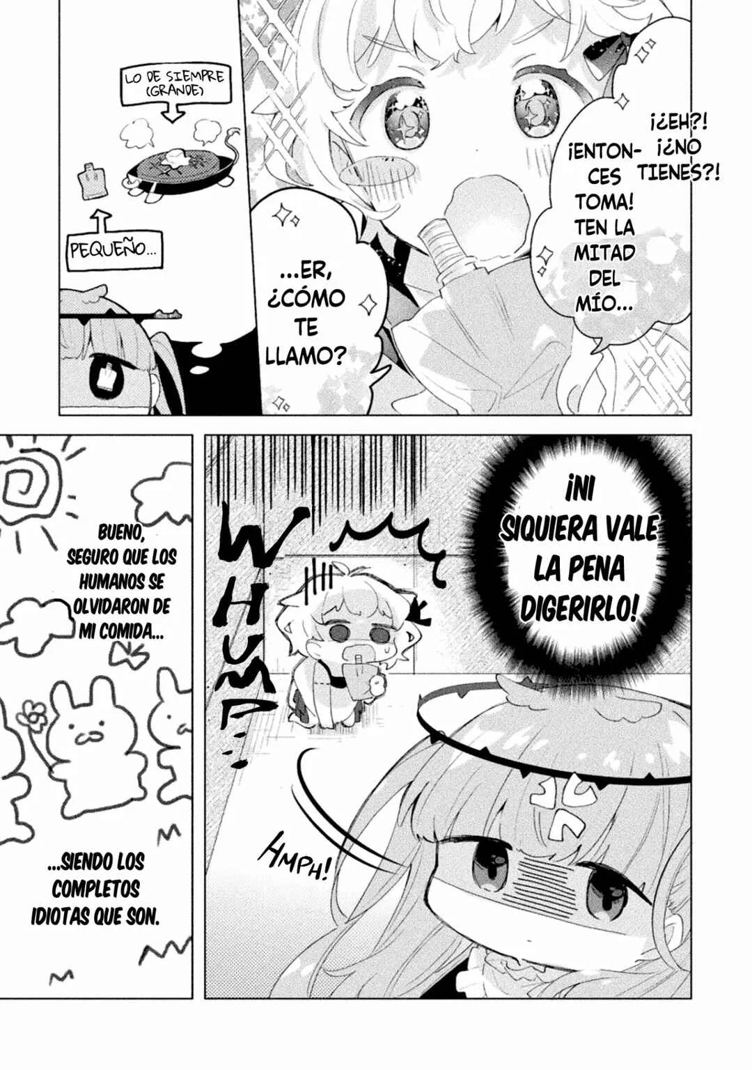 Harapeko Kopeko wa Niku to Sumu! Capítulo 1: Carne x Monstruo - Page 14