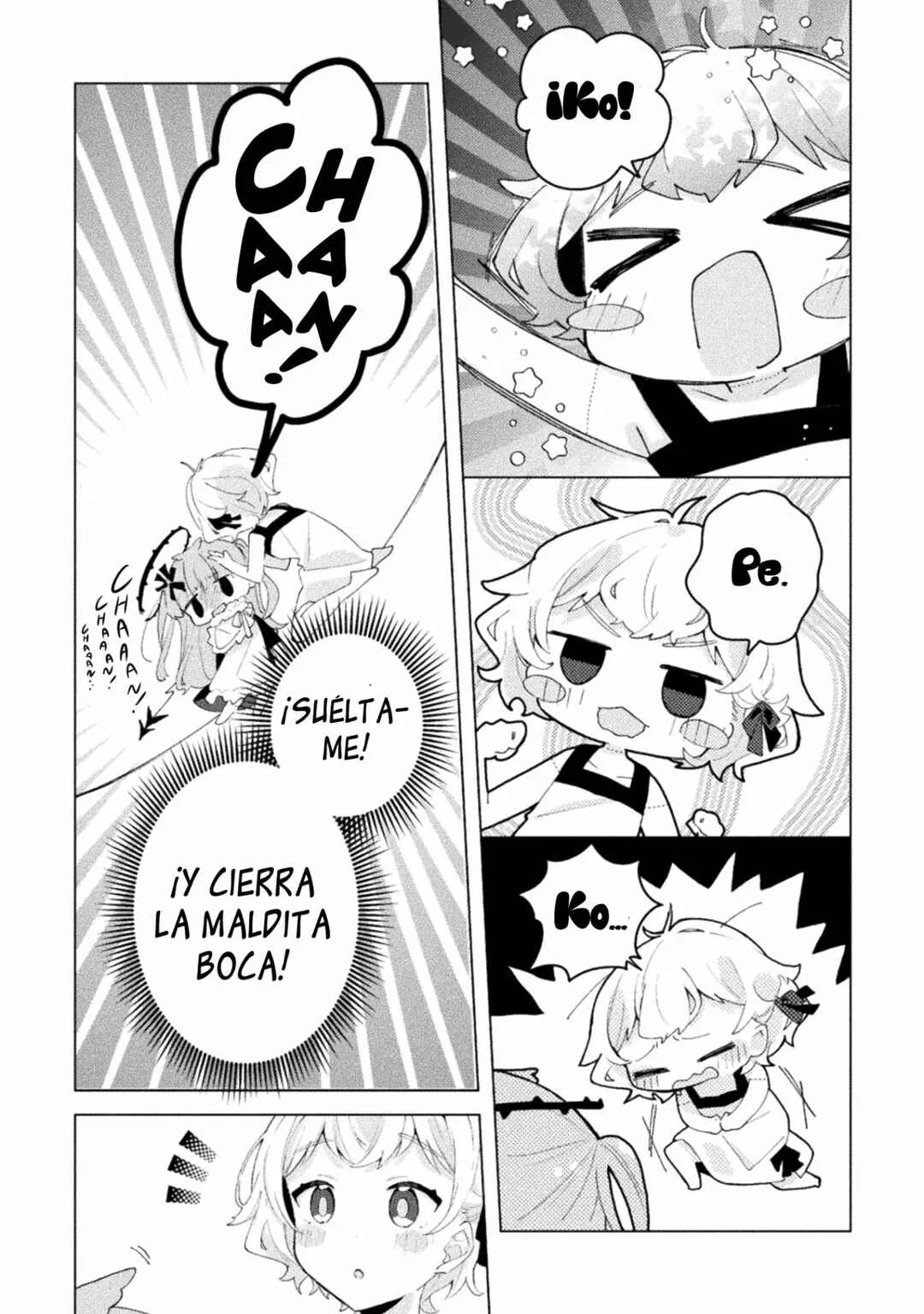 Harapeko Kopeko wa Niku to Sumu! Capítulo 2: Chillido x Monstruo - Page 5