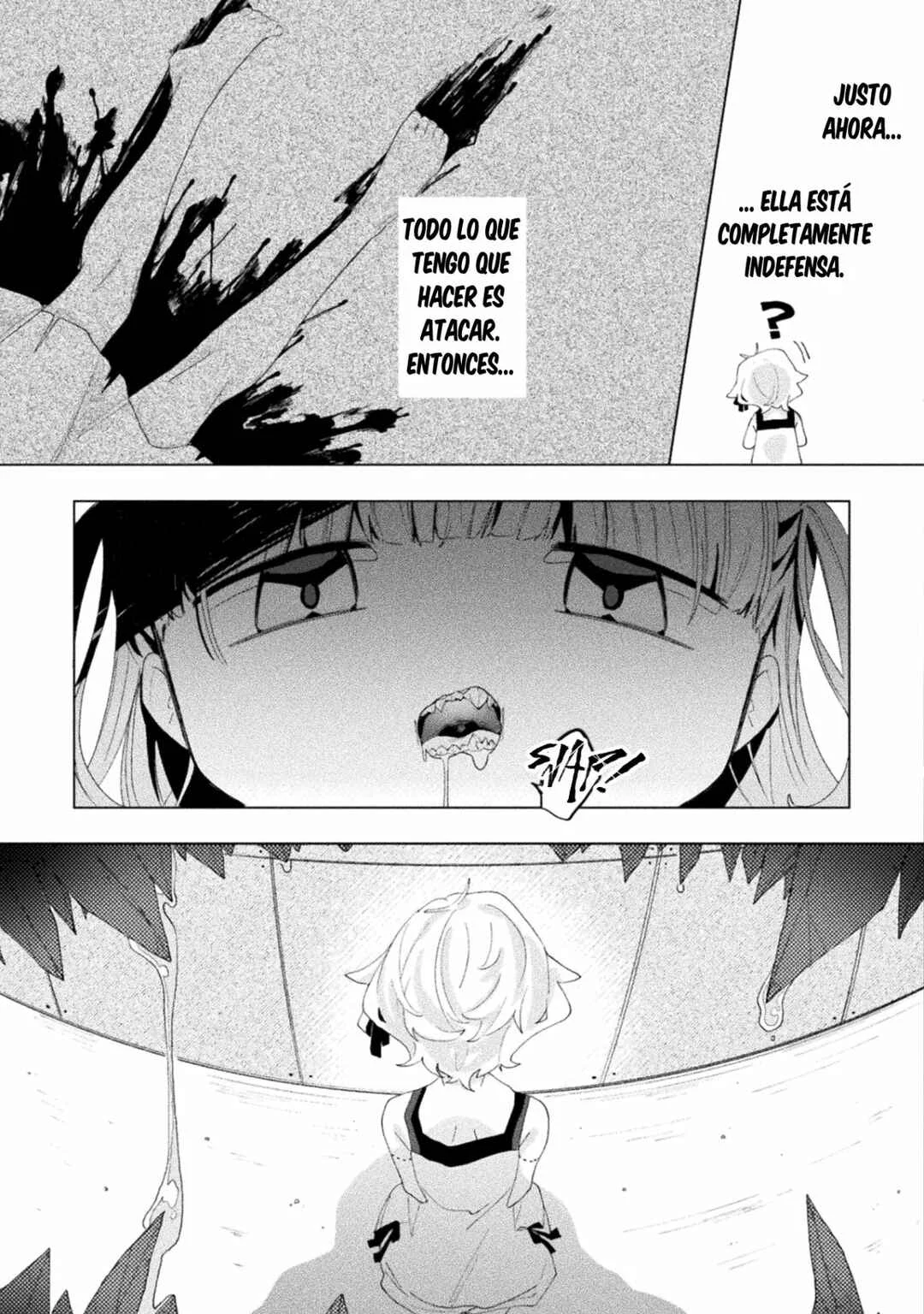 Harapeko Kopeko wa Niku to Sumu! Capítulo 2: Chillido x Monstruo - Page 10