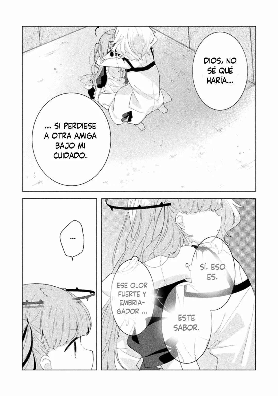 Harapeko Kopeko wa Niku to Sumu! Capítulo 2: Chillido x Monstruo - Page 17