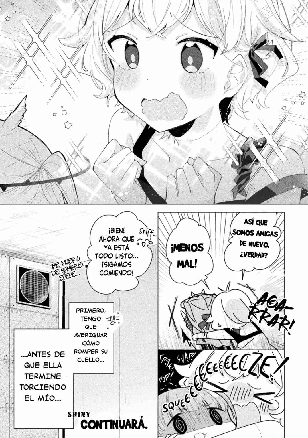Harapeko Kopeko wa Niku to Sumu! Capítulo 2: Chillido x Monstruo - Page 20
