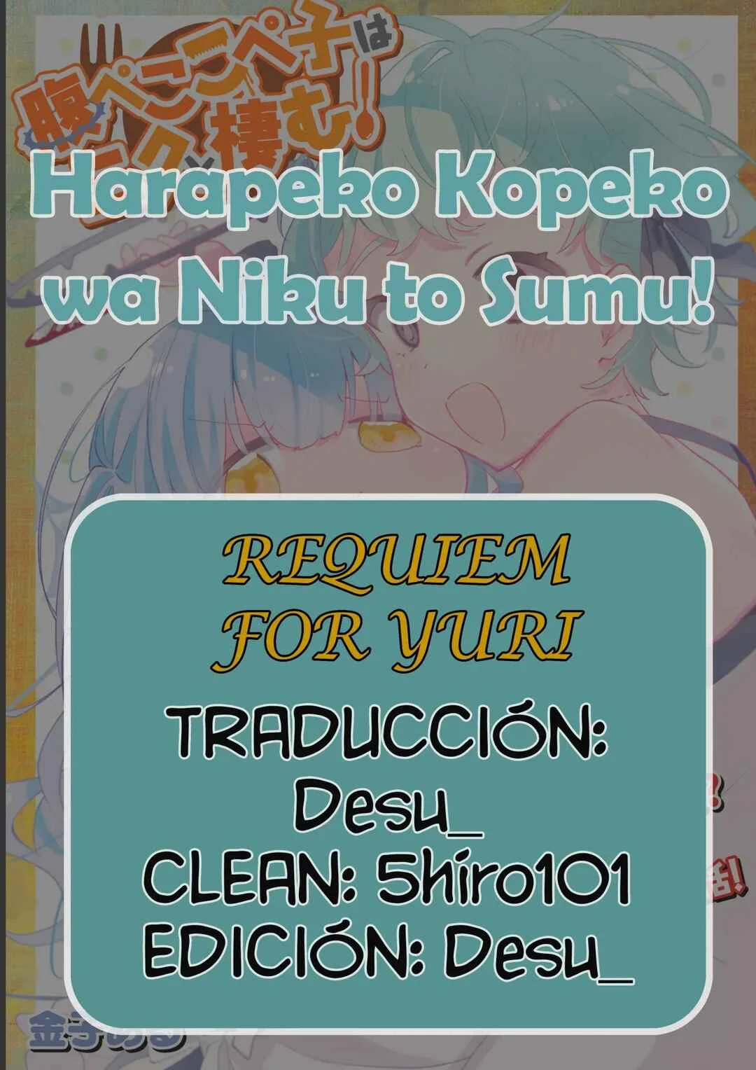 Harapeko Kopeko wa Niku to Sumu! Capítulo 2: Chillido x Monstruo - Page 21