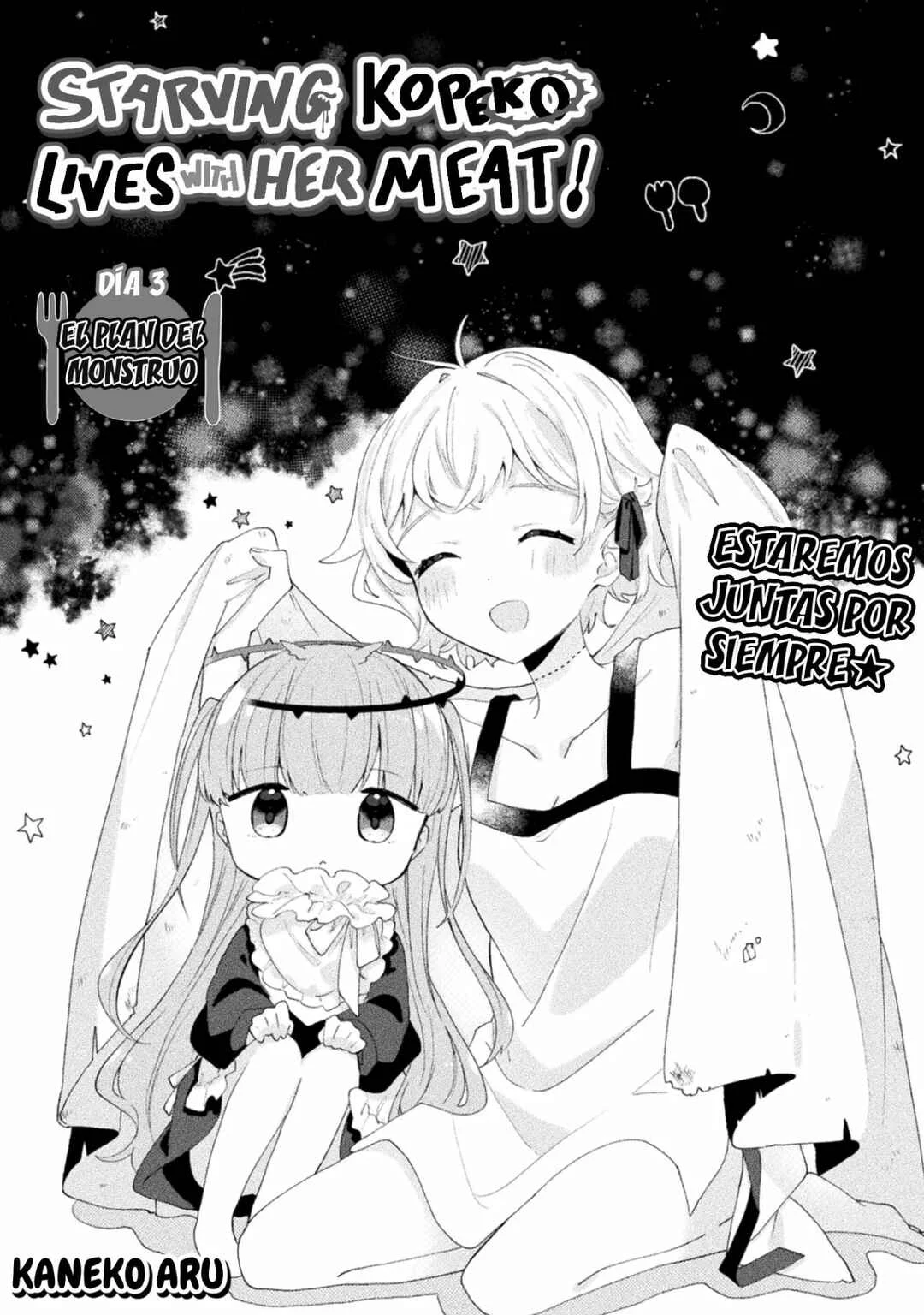 Harapeko Kopeko wa Niku to Sumu! Capítulo 3: El plan del monstruo - Page 3