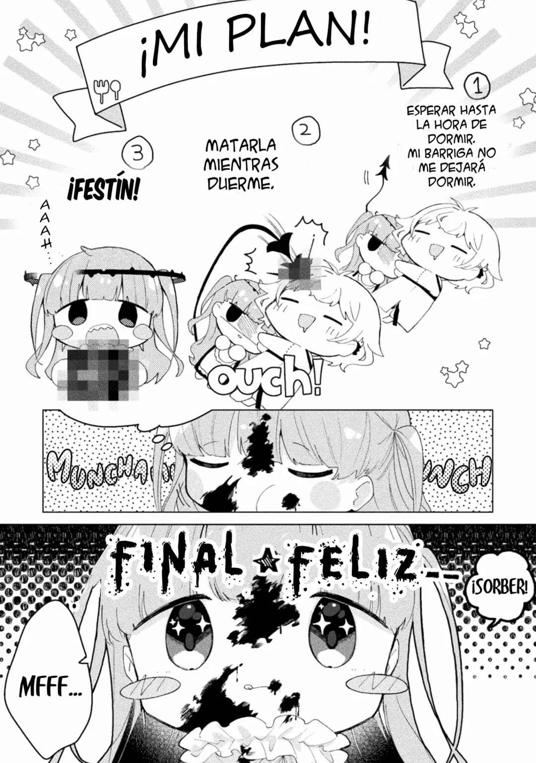 Harapeko Kopeko wa Niku to Sumu! Capítulo 3: El plan del monstruo - Page 6