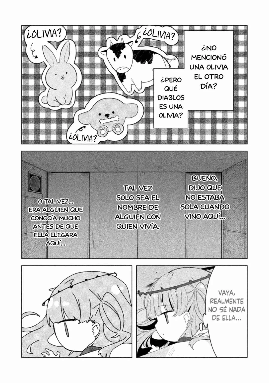 Harapeko Kopeko wa Niku to Sumu! Capítulo 3: El plan del monstruo - Page 8