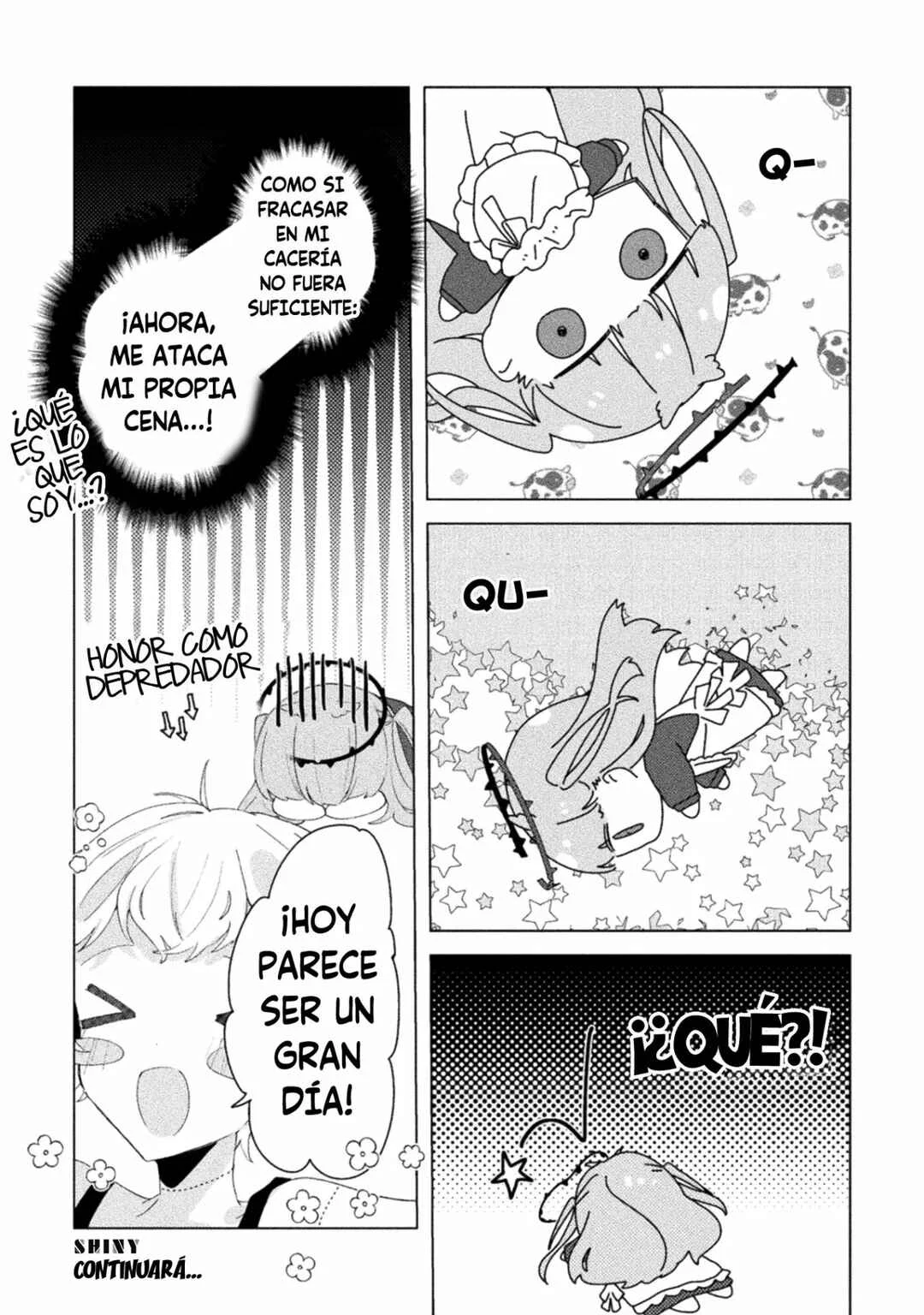Harapeko Kopeko wa Niku to Sumu! Capítulo 3: El plan del monstruo - Page 16
