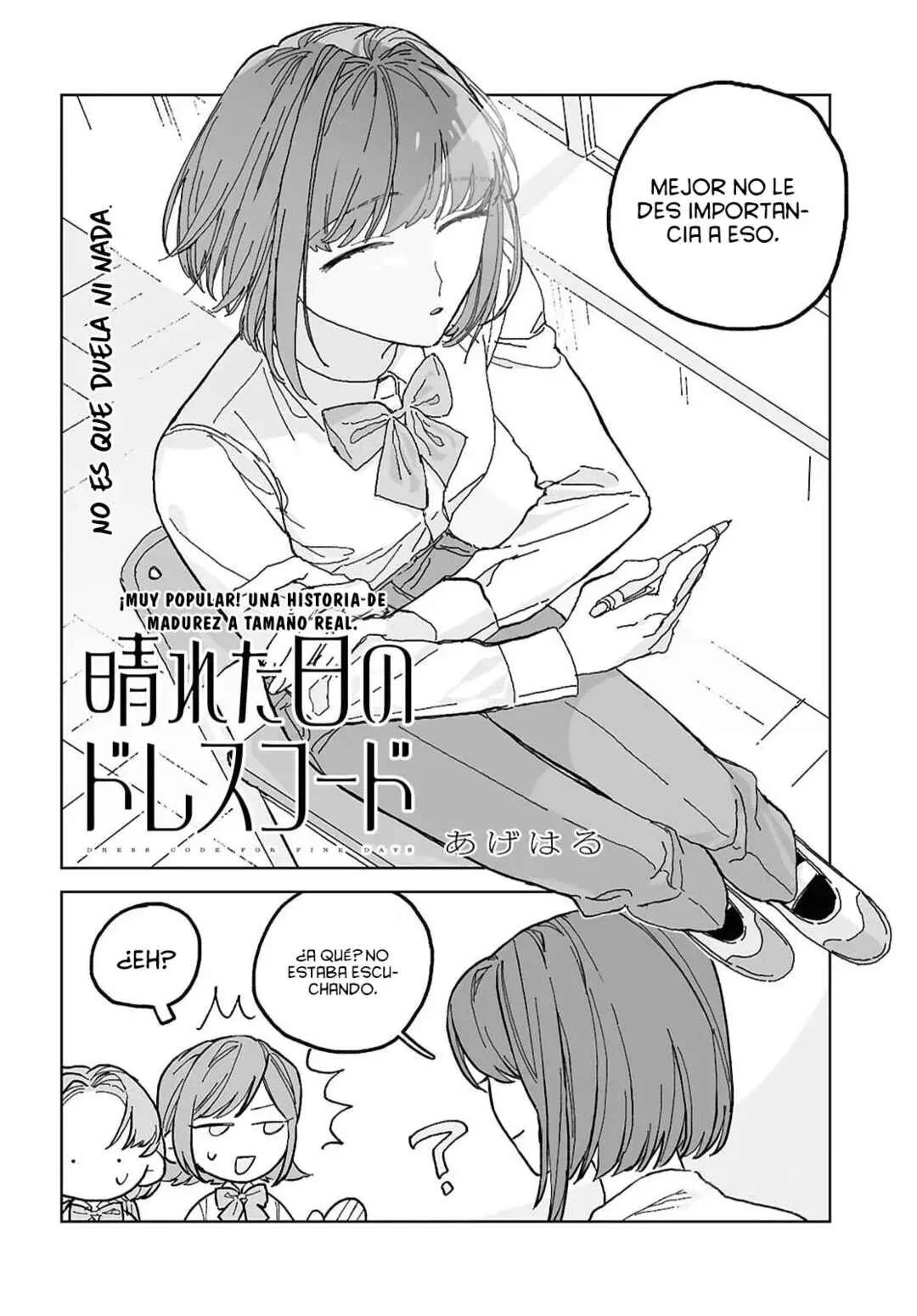 Hareta Hi no Dress Code Capítulo 3 - Page 4
