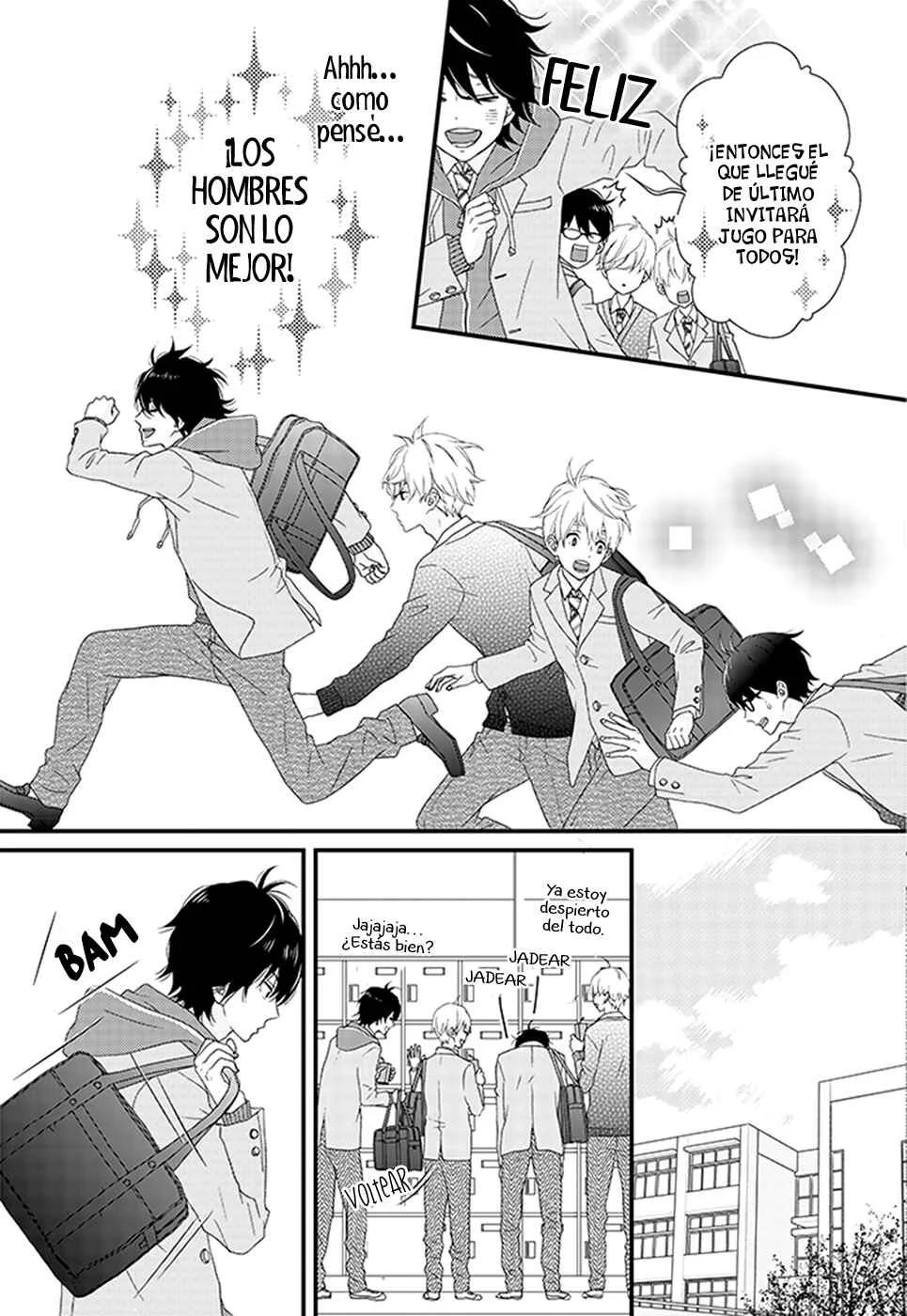 Haru wa Mijikashi Koiseyo Danshi. Capítulo 1 - Page 11