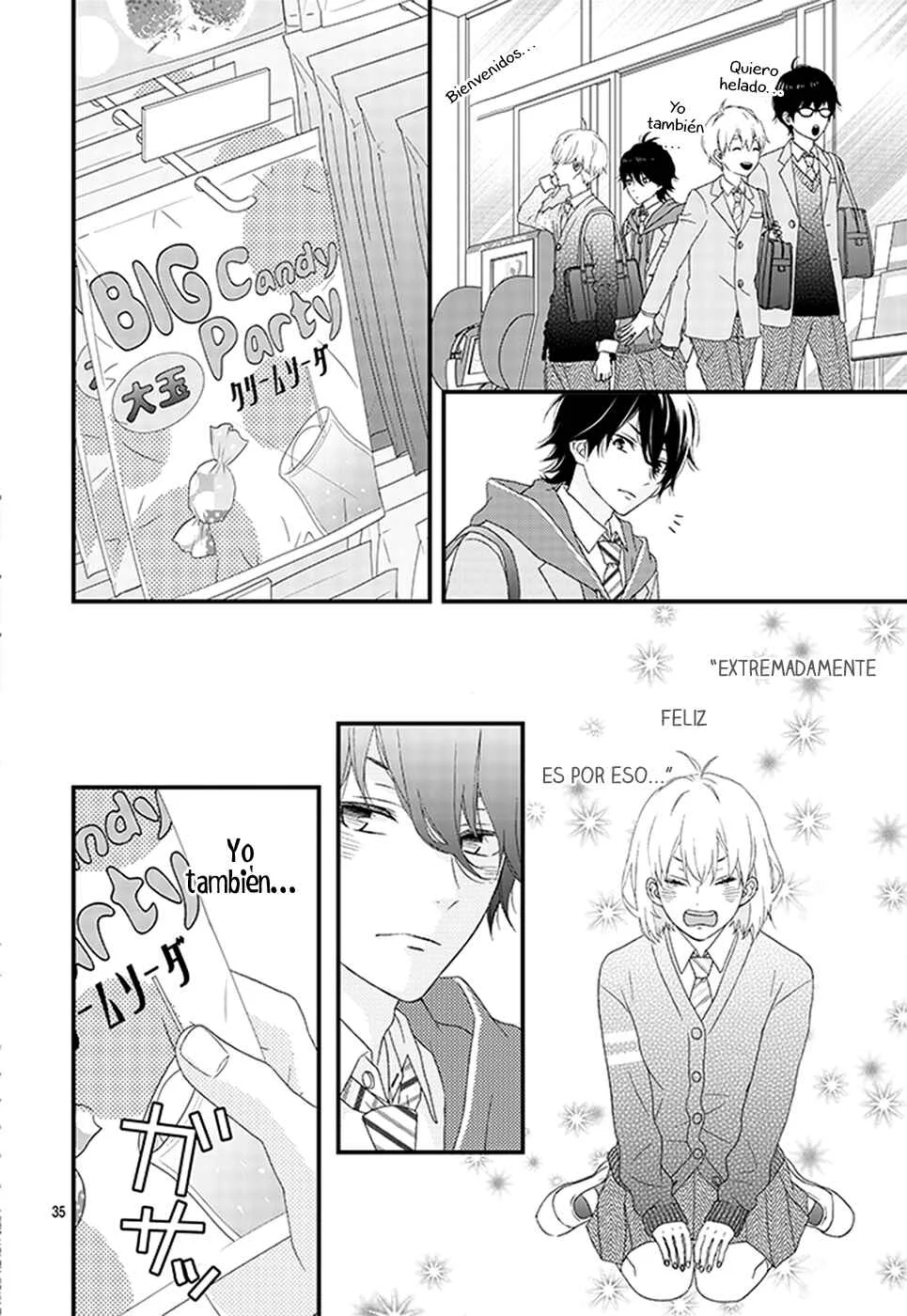 Haru wa Mijikashi Koiseyo Danshi. Capítulo 1 - Page 36
