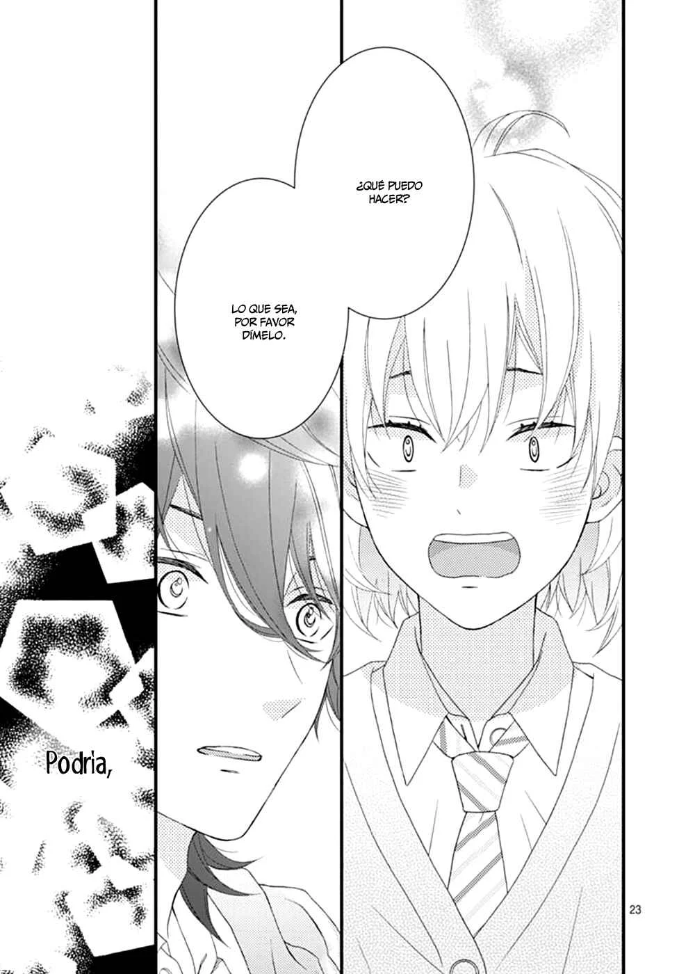 Haru wa Mijikashi Koiseyo Danshi. Capítulo 3 - Page 24