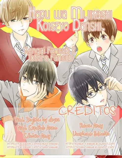 Haru wa Mijikashi Koiseyo Danshi. Capítulo 5 - Page 1