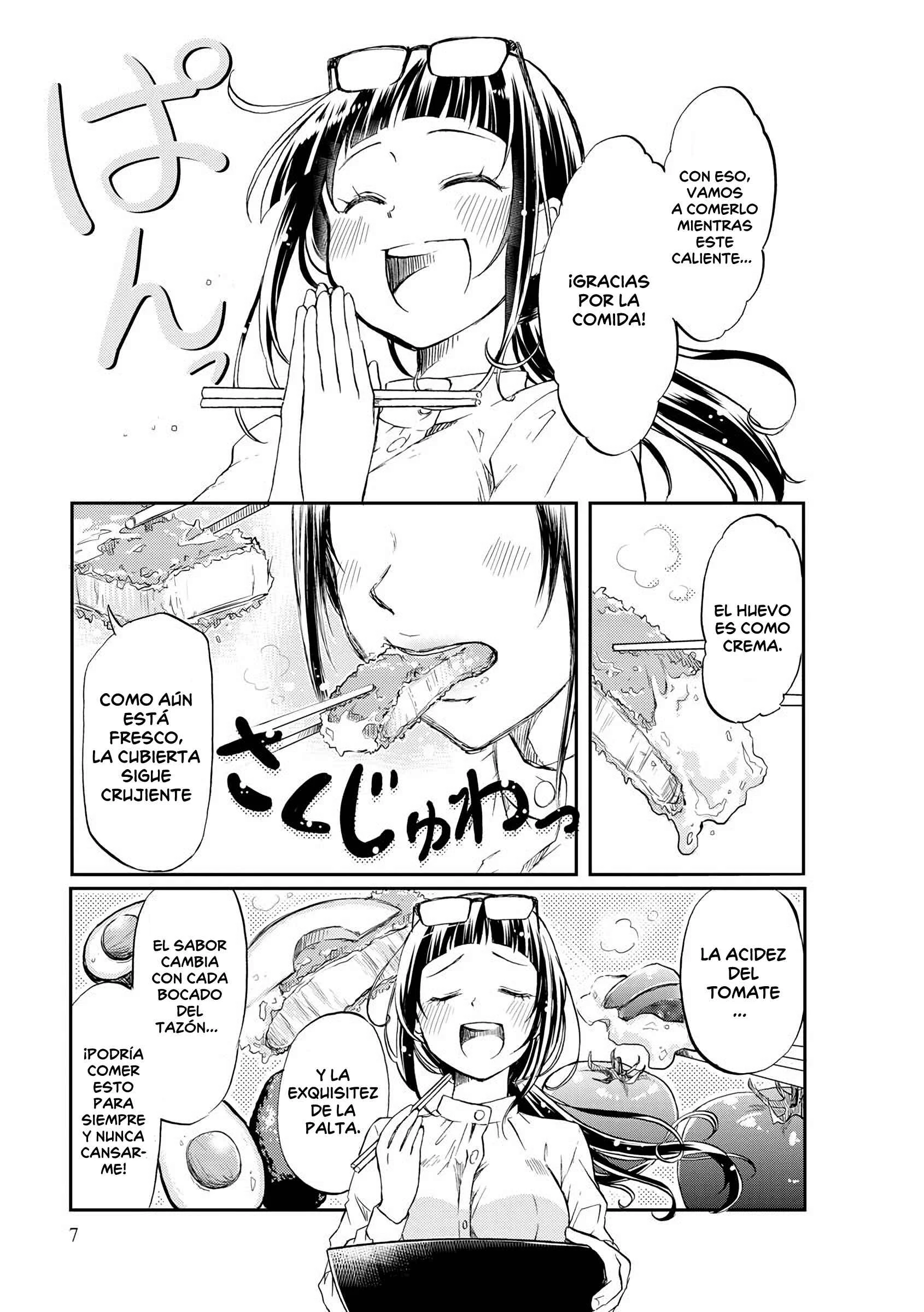 Harukawa-san wa Kyou mo Ueteiru Capítulo 1: Tonkatsu & Plato para glotones - Page 6