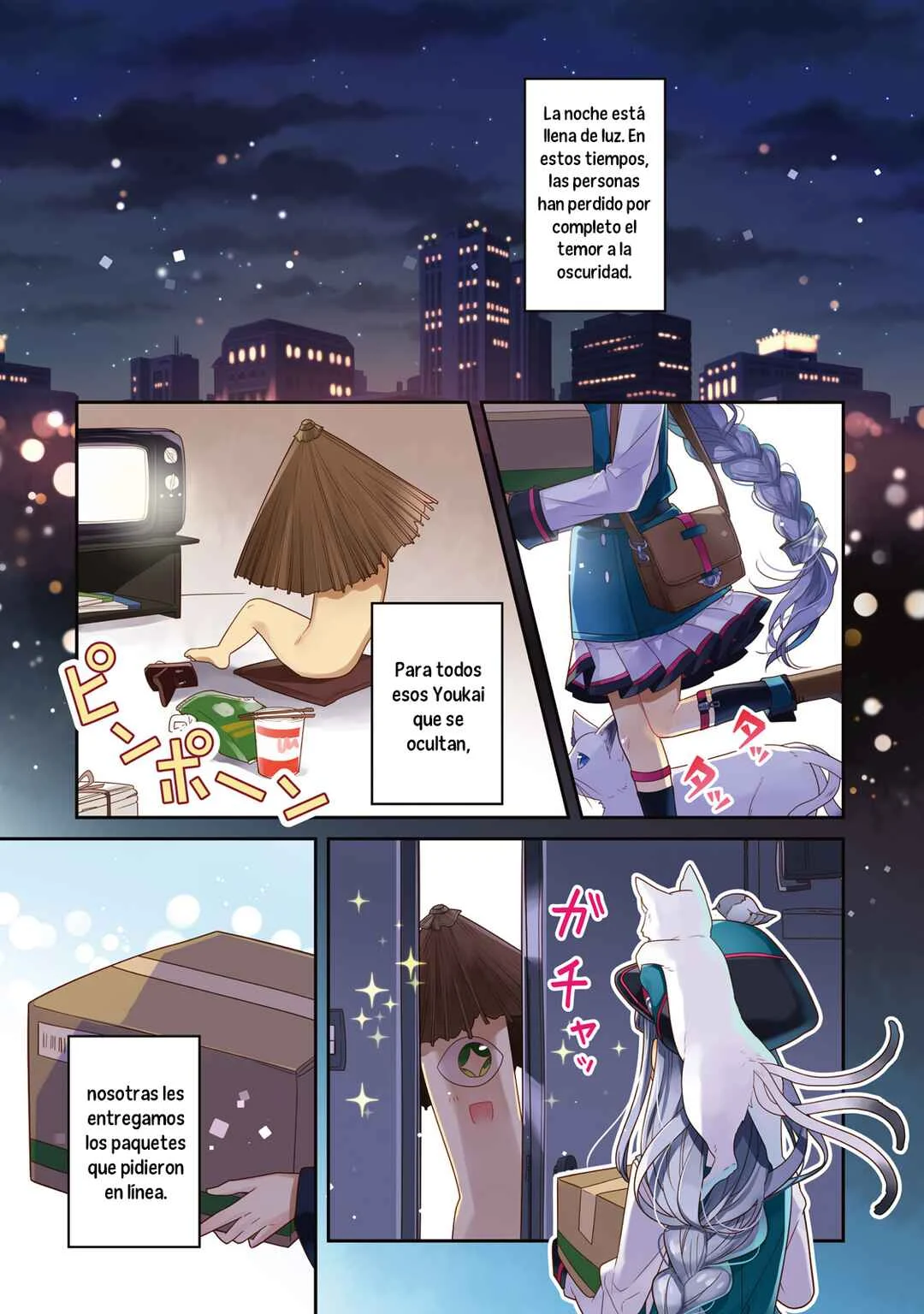 Hatoko no Ayakashi Yuubinya-san. Capítulo 1: Primera Parada - Page 3