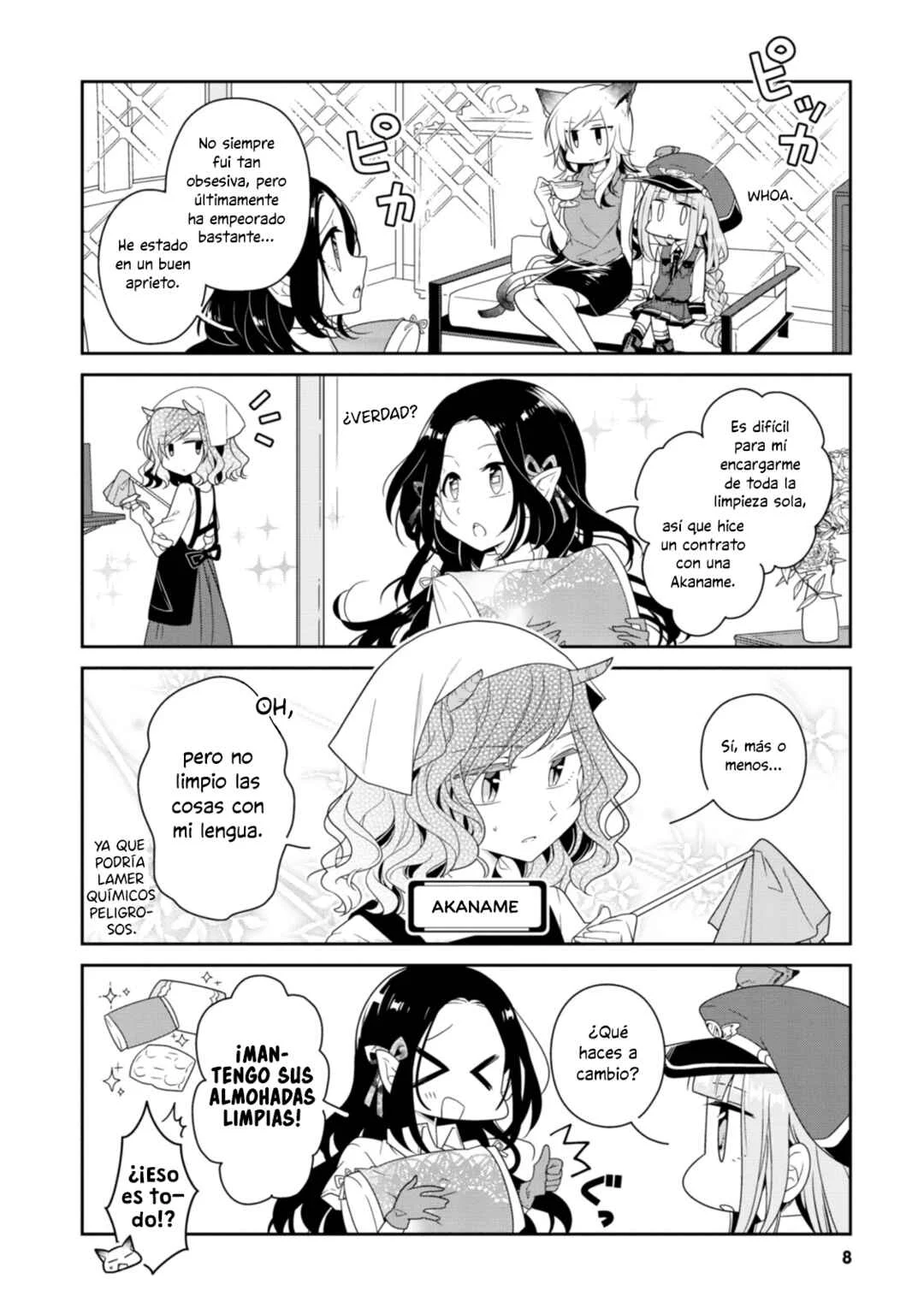 Hatoko no Ayakashi Yuubinya-san. Capítulo 1: Primera Parada - Page 8