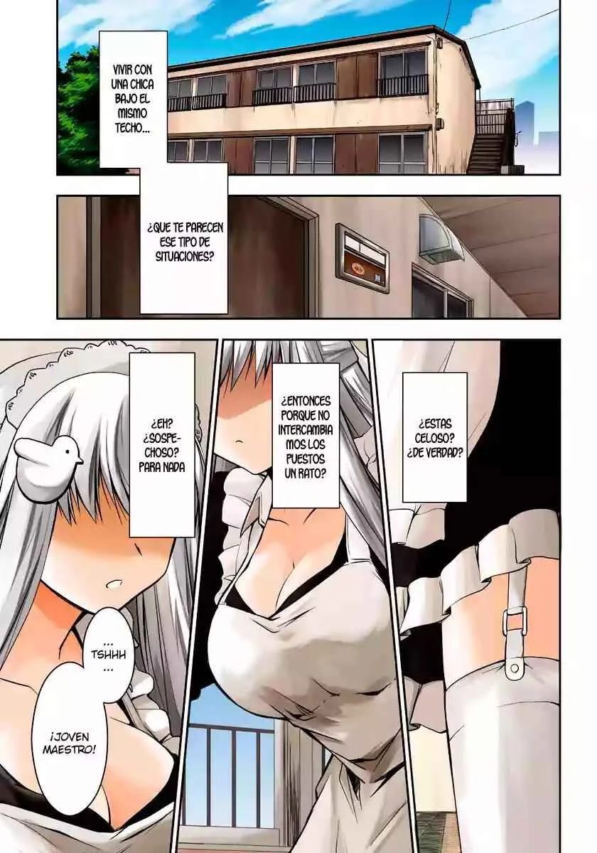 Hatoko-san to Love Comedy Capítulo 0: EL problema de vivir con una chica bajo el mismo techo - Page 1
