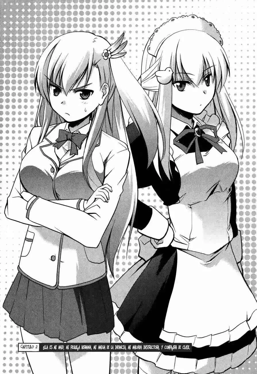 Hatoko-san to Love Comedy Capítulo 2: Ella es mi Sirvienta, hermanita, amiga de la infancia, malvada instructora y compañera de clase - Page 1