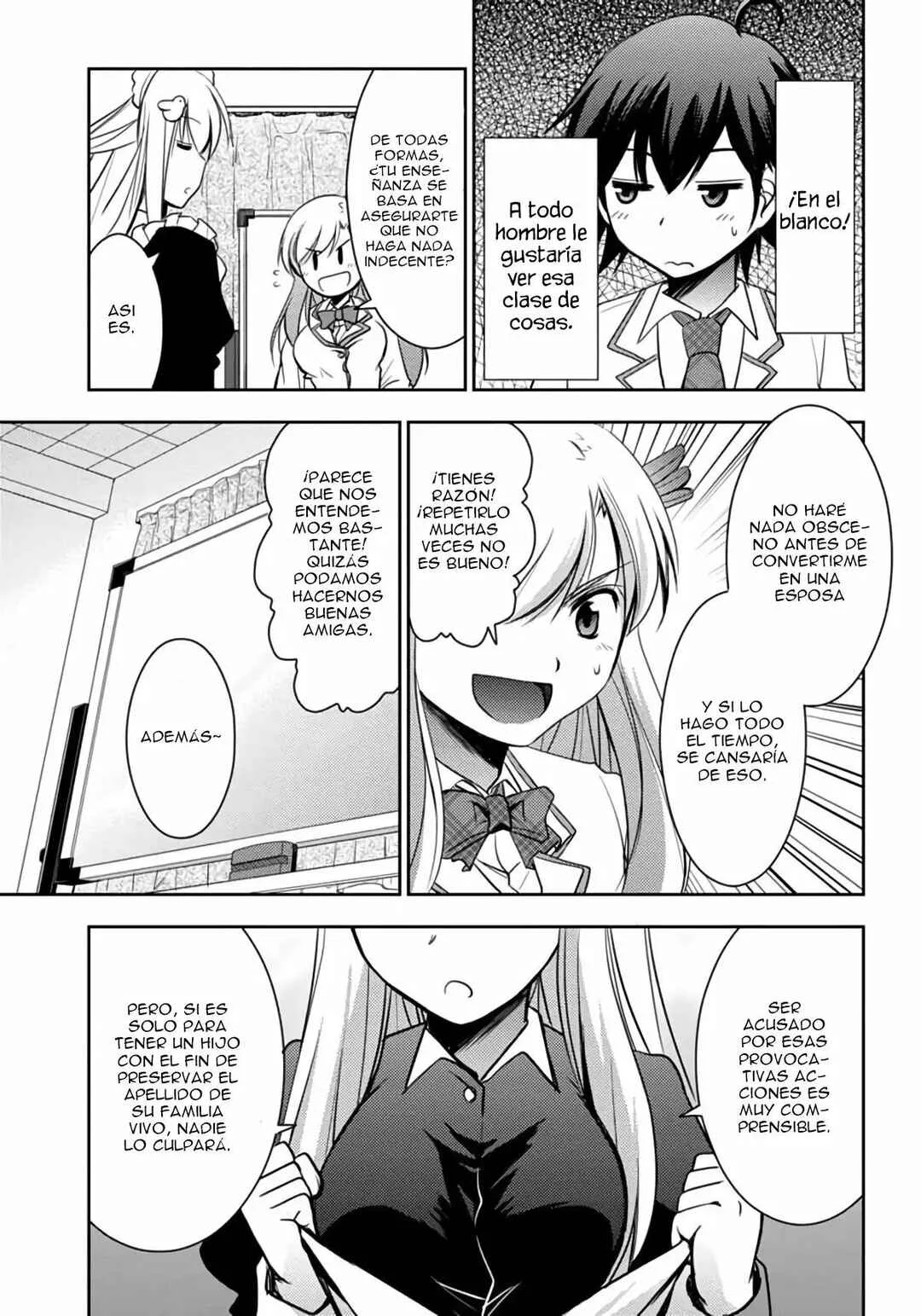 Hatoko-san to Love Comedy Capítulo 3: Ella es mi Sirvienta, hermanita, amiga de la infancia, compañera de clase, y presidenta del consejo estudiantil - Page 10