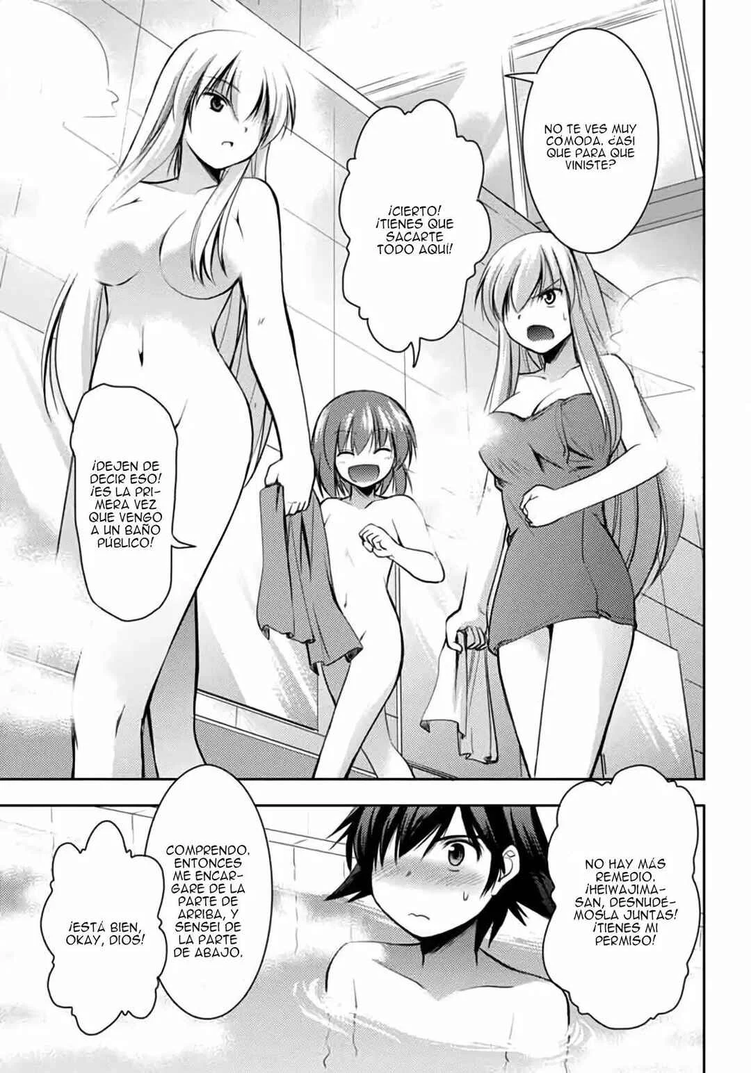 Hatoko-san to Love Comedy Capítulo 4: Cambio de ritmo (Guerra en el baño) - Page 8
