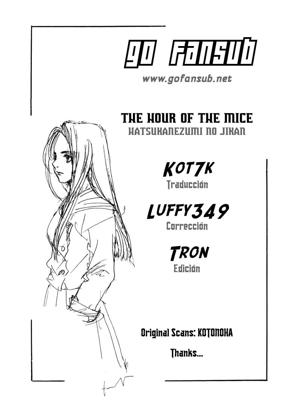 Hatsukanezumi no Jikan Capítulo 1 - Page 36