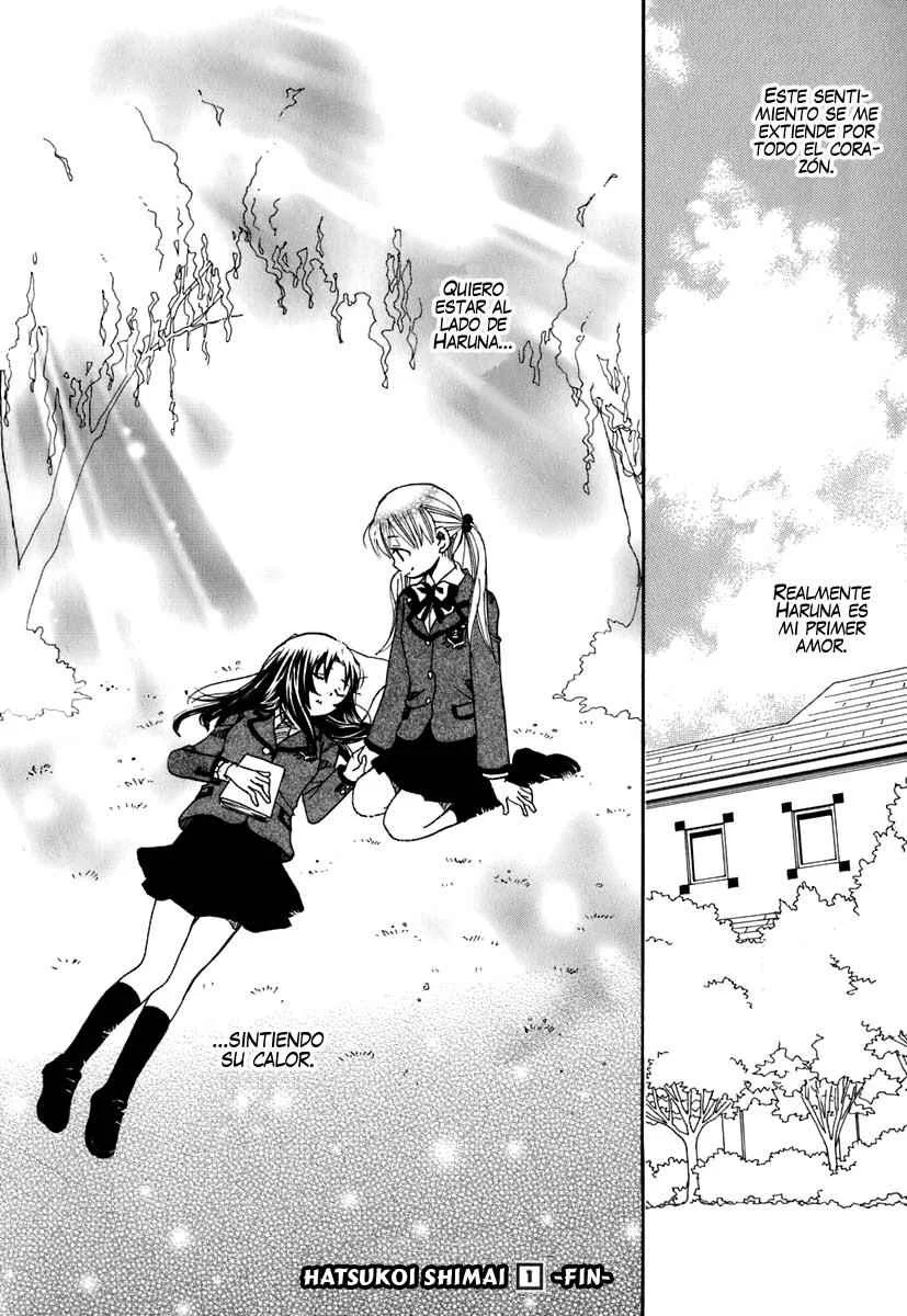 Hatsukoi Shimai Capítulo 5: Un poco de valor - Page 31