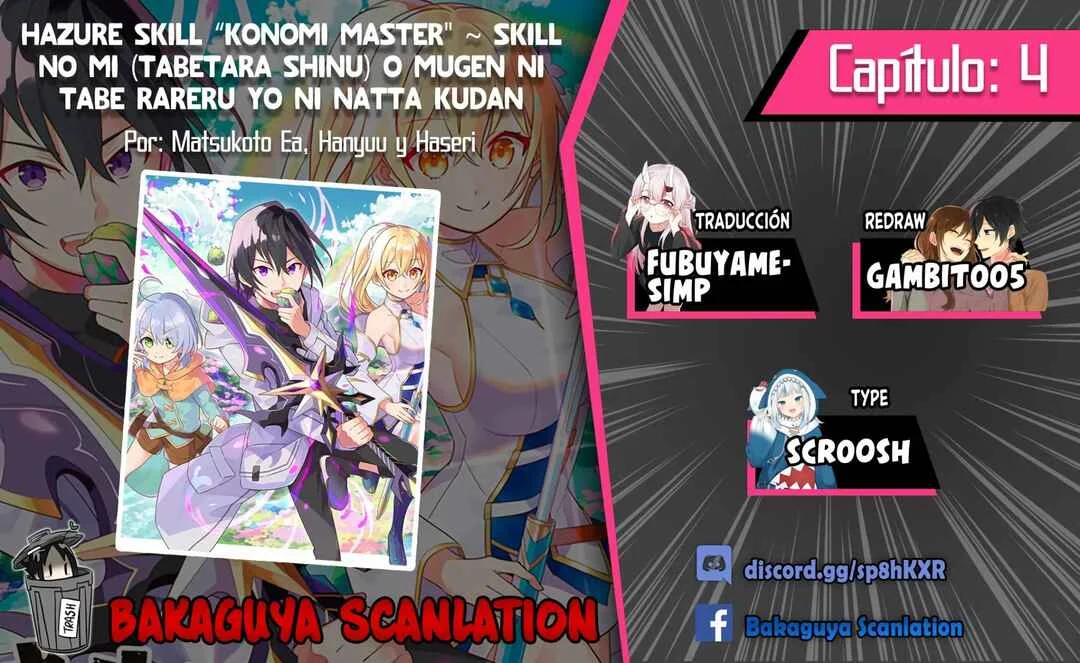 Hazure Skill "Kinomi Master": Skill no Mi (Tabetara Shinu) o Mugen ni Taberareru you ni natta Ken ni tsuite Capítulo 4 - Page 1