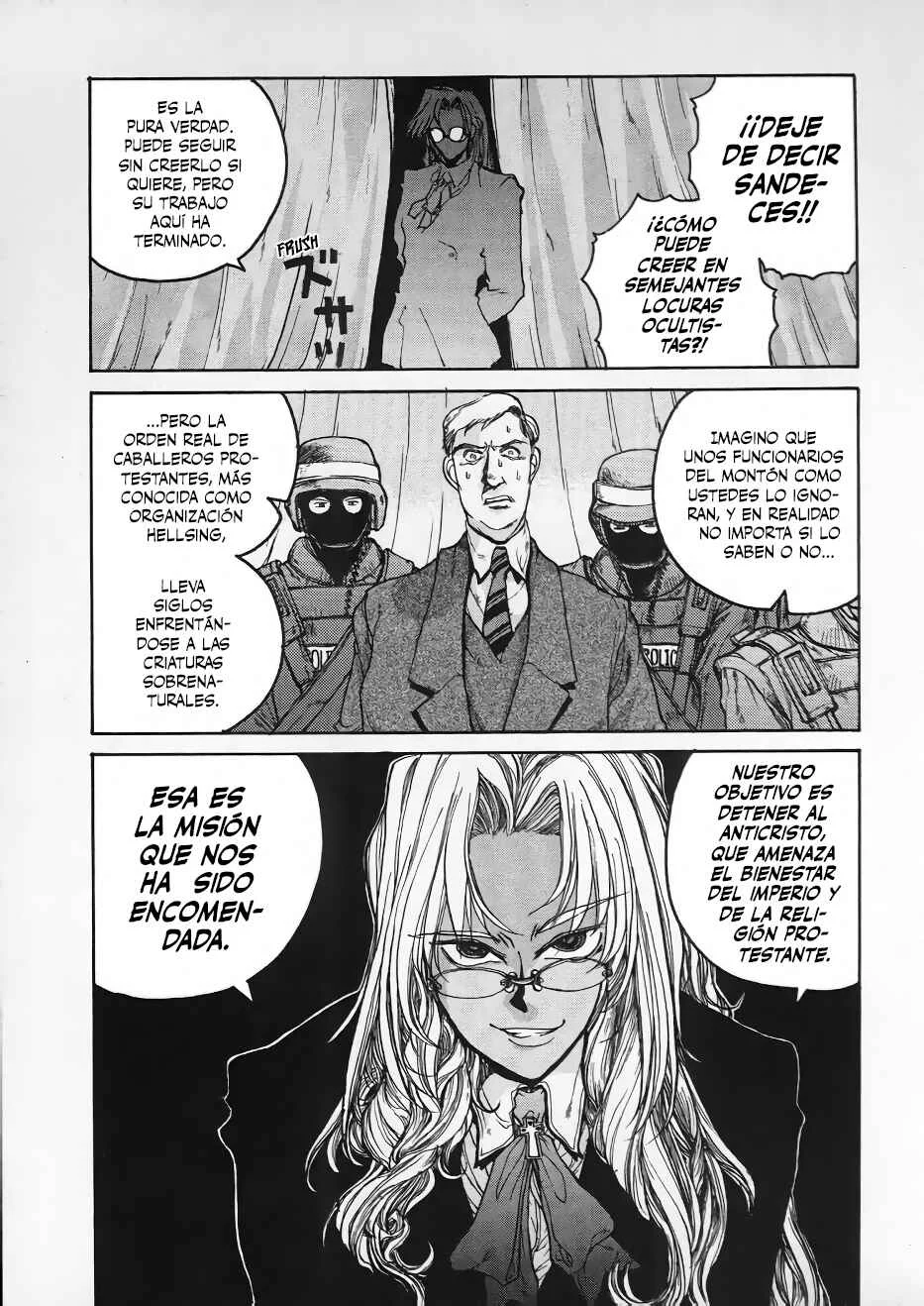 Hellsing Capítulo 1: VAMPIRE HUNTER - Page 10