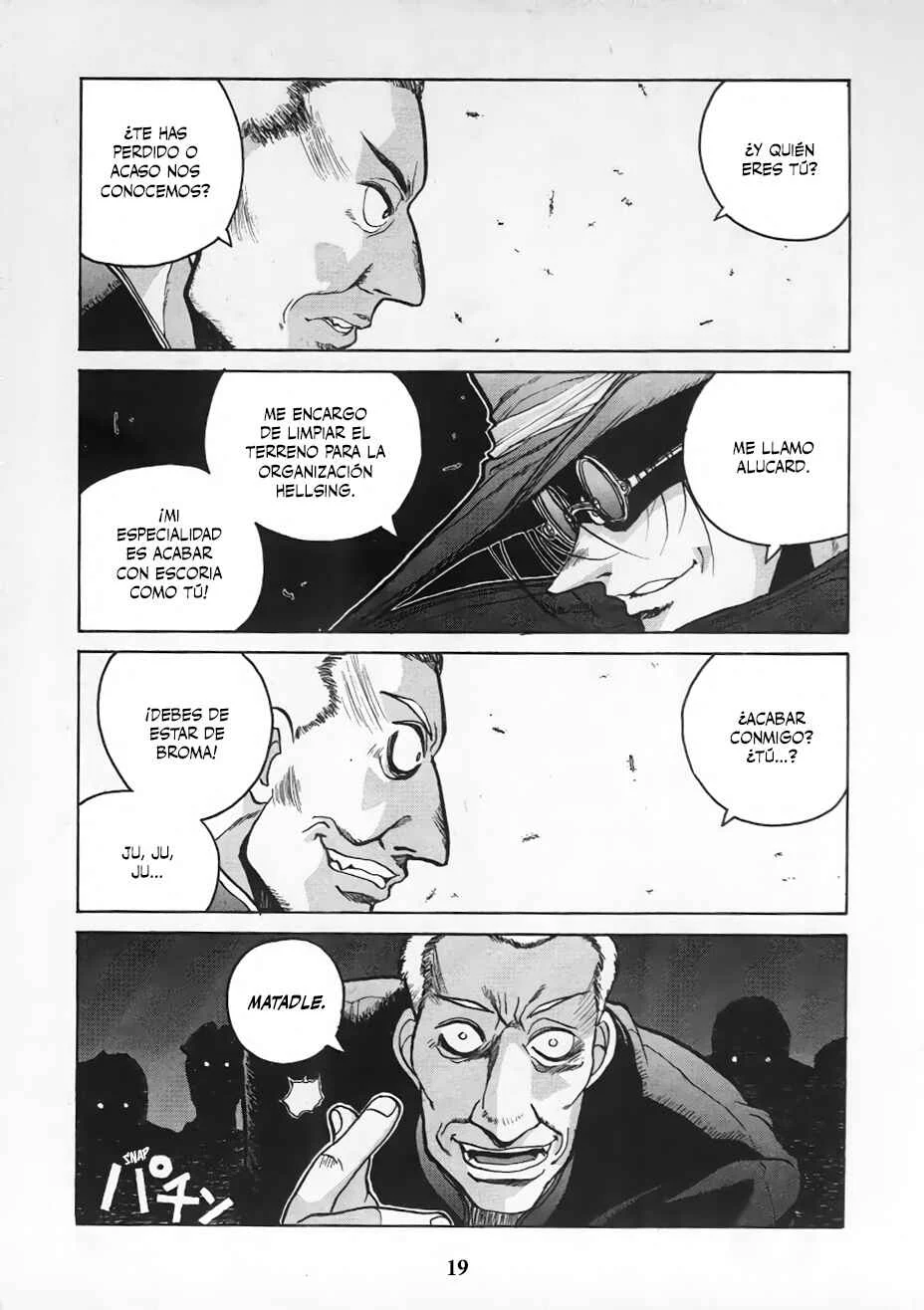 Hellsing Capítulo 1: VAMPIRE HUNTER - Page 18