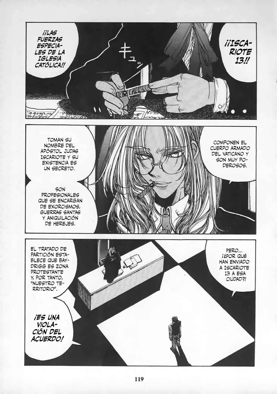 Hellsing Capítulo 5: SWORD DANCER 2 - Page 4