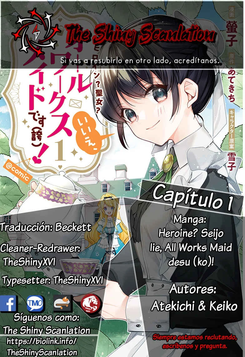 Heroine? Seijo? Iie, All-Works Maid desu (ko)! Capítulo 1 - Page 1