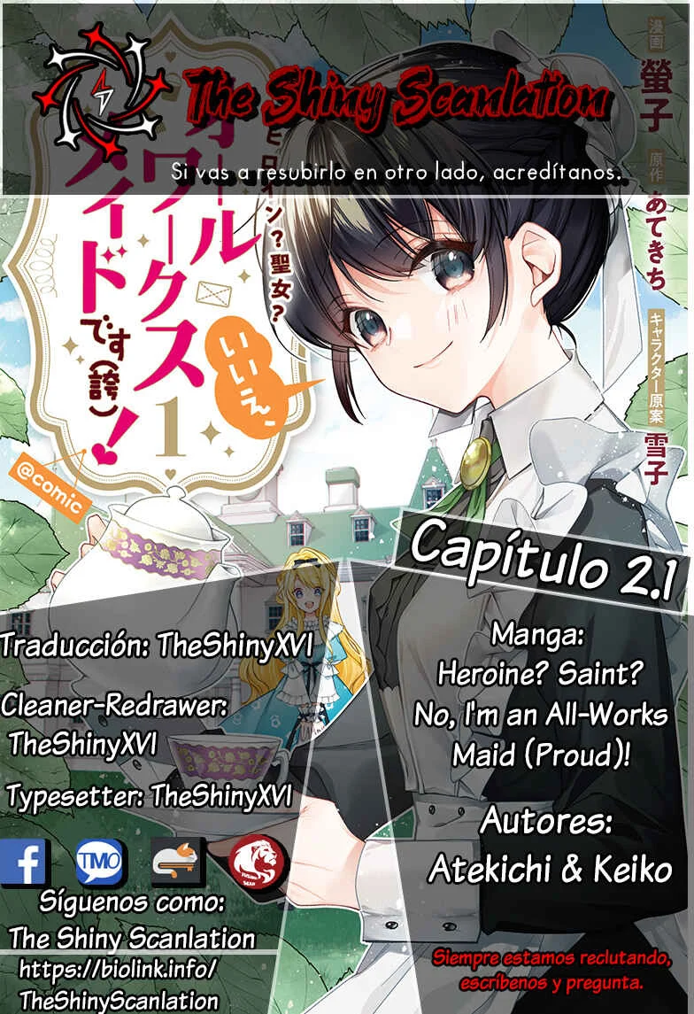 Heroine? Seijo? Iie, All-Works Maid desu (ko)! Capítulo 2.1 - Page 1