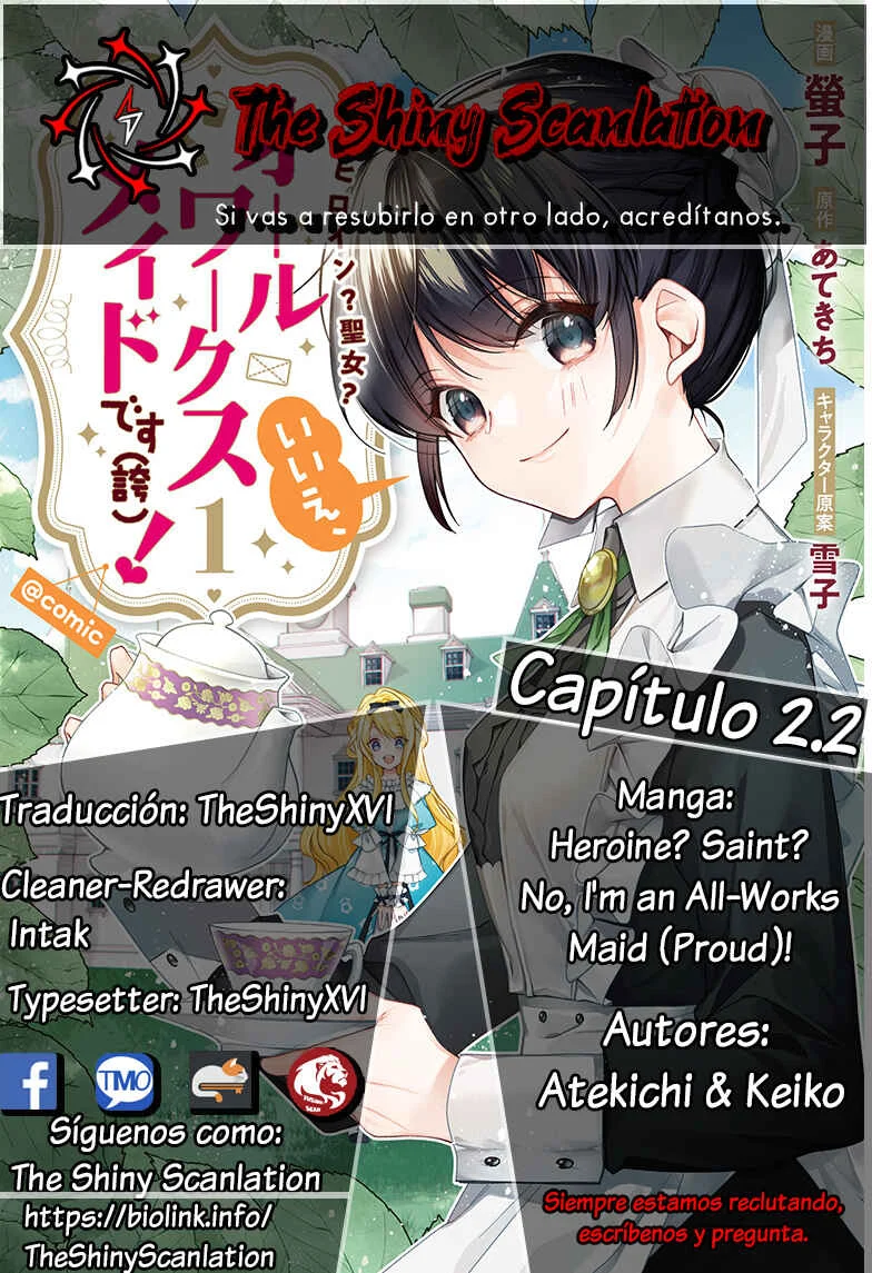 Heroine? Seijo? Iie, All-Works Maid desu (ko)! Capítulo 2.2 - Page 1