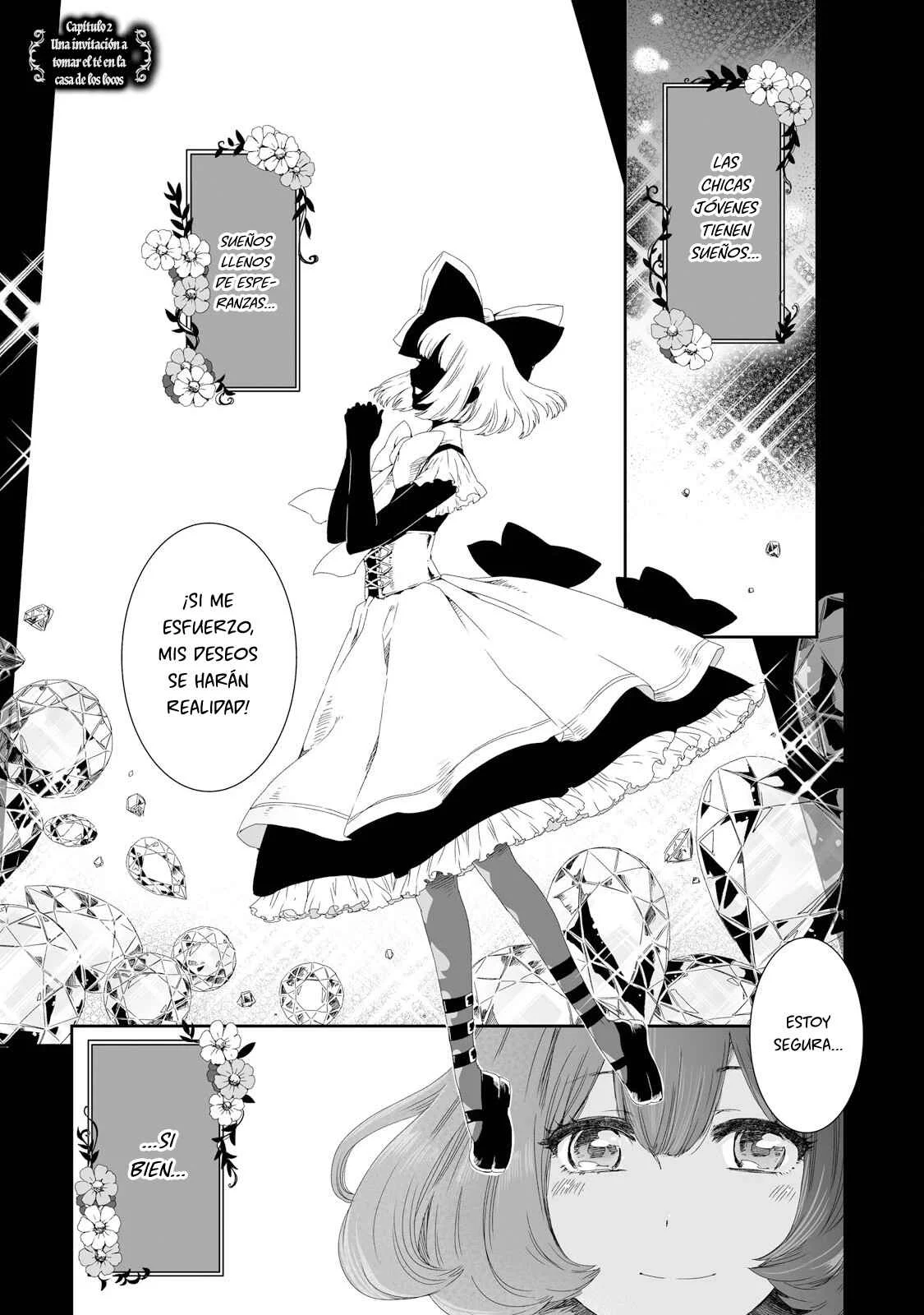 Heroines Game Capítulo 2: Una invitación a tomar el té en la casa de los locos - Page 1