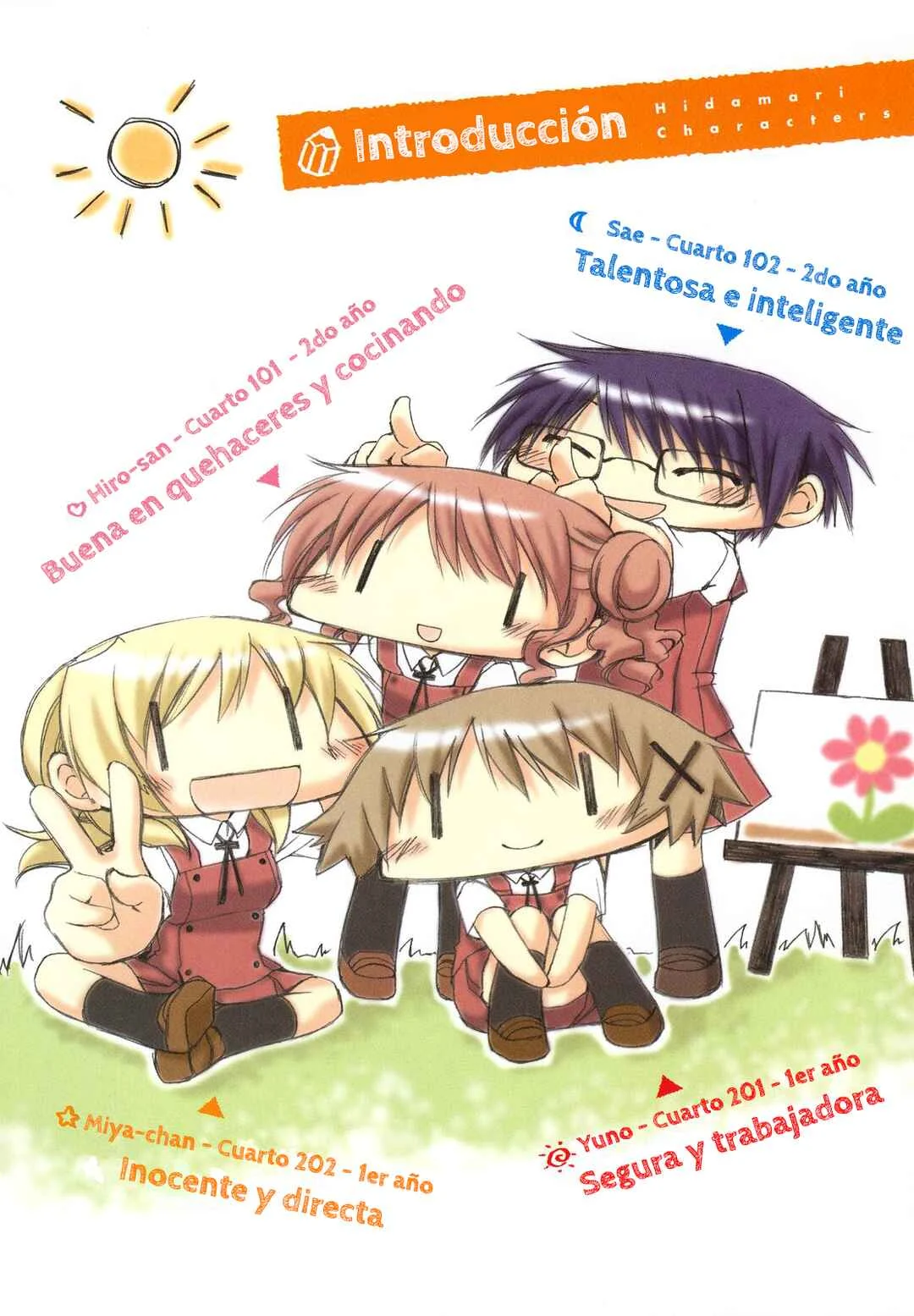 Hidamari Sketch Capítulo 1 - Page 4