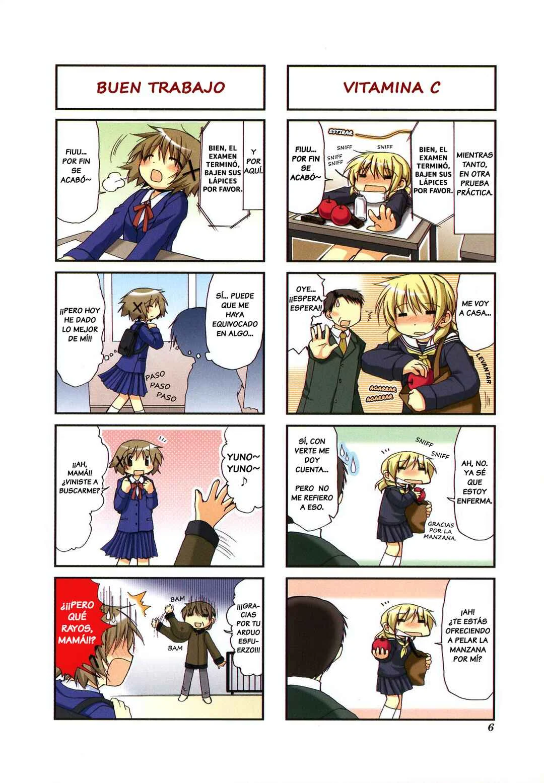 Hidamari Sketch Capítulo 1 - Page 8