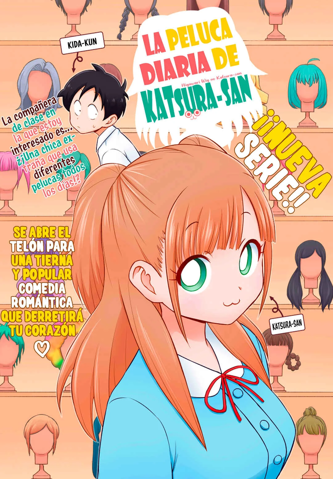 Higawari Wig no Katsura-san Capítulo 1: Una peluca distinta cada día - Page 2