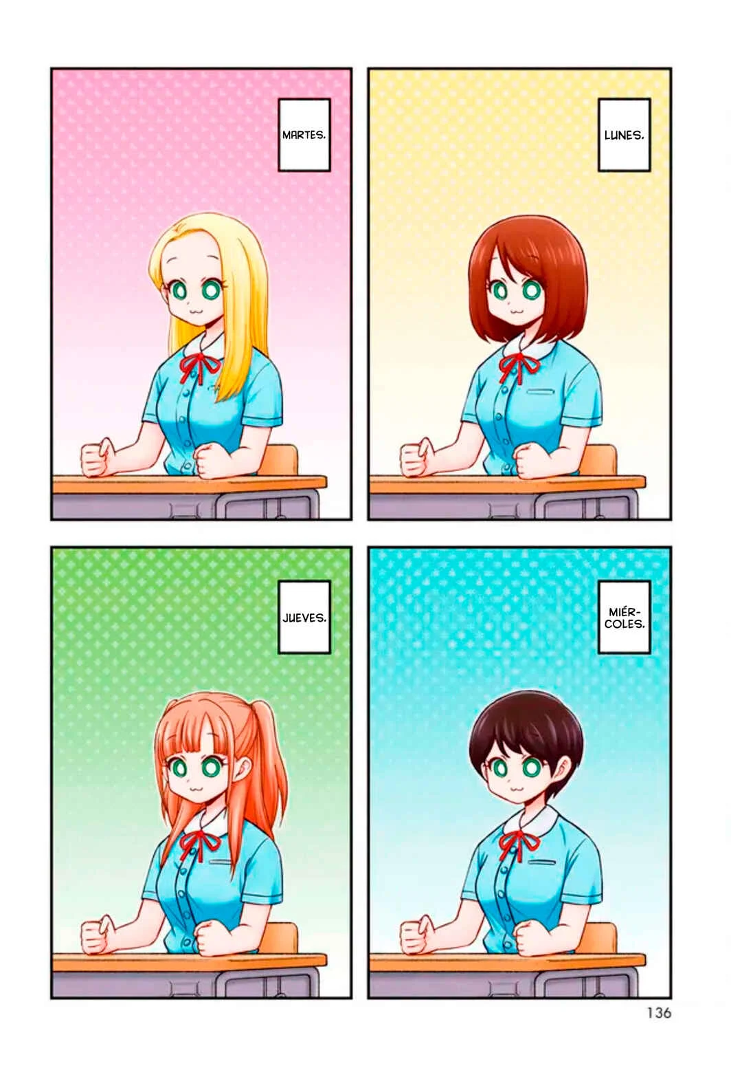Higawari Wig no Katsura-san Capítulo 1: Una peluca distinta cada día - Page 3