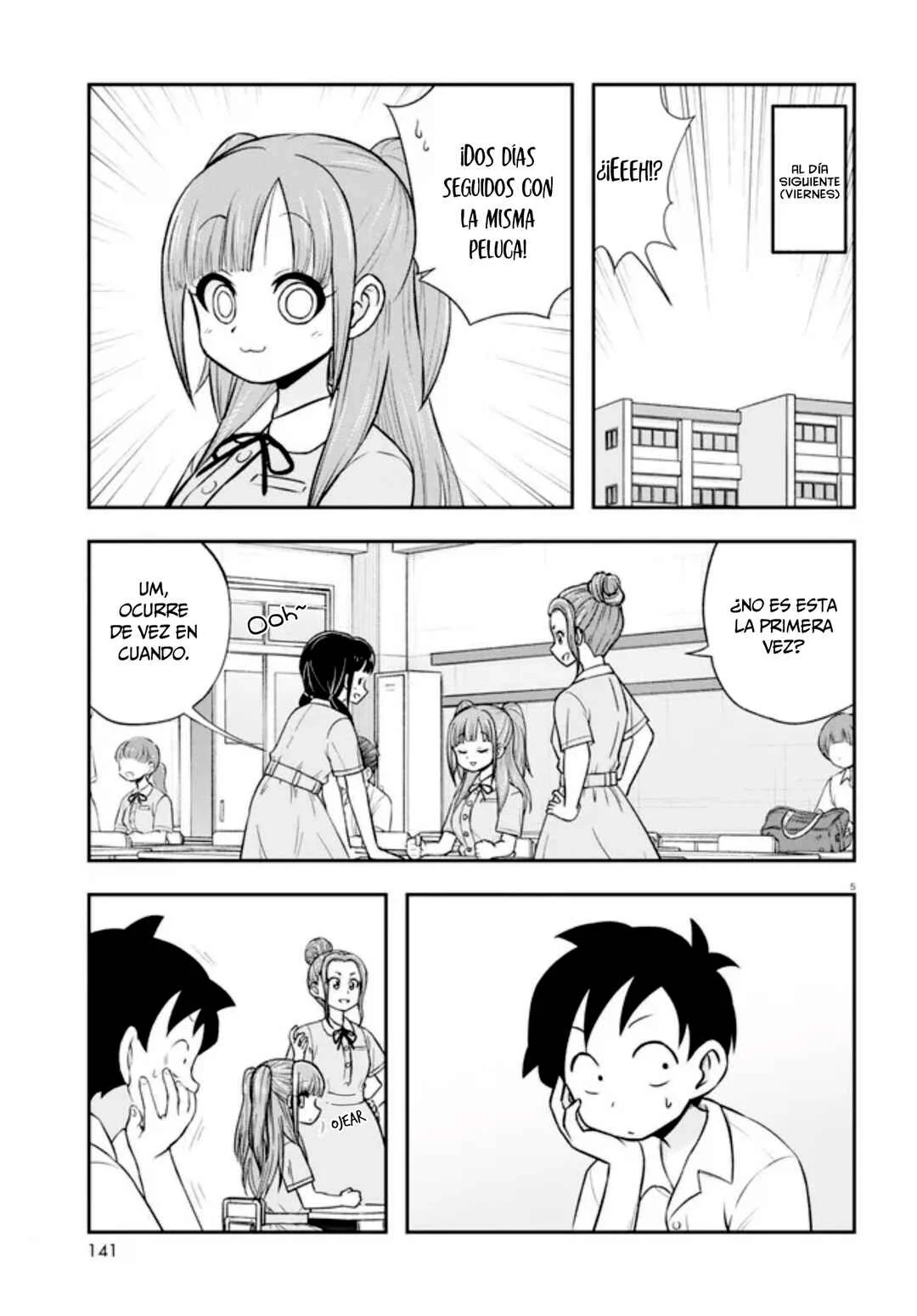 Higawari Wig no Katsura-san Capítulo 1: Una peluca distinta cada día - Page 8