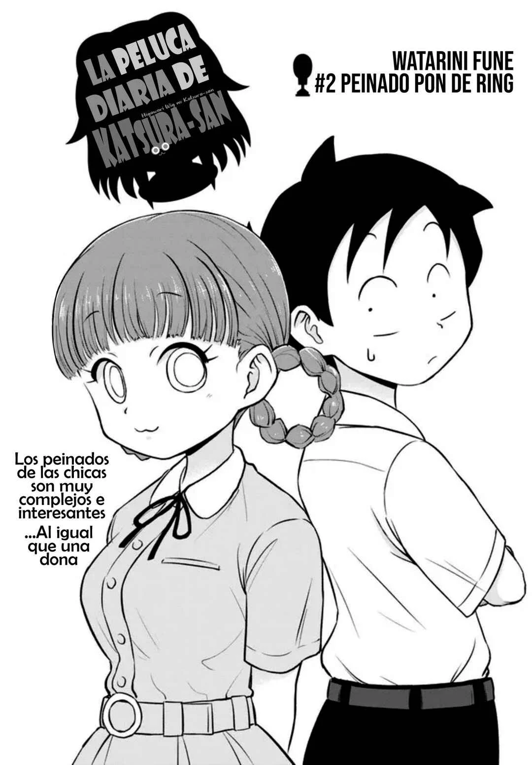 Higawari Wig no Katsura-san Capítulo 2: Peinado Pon de ring - Page 2