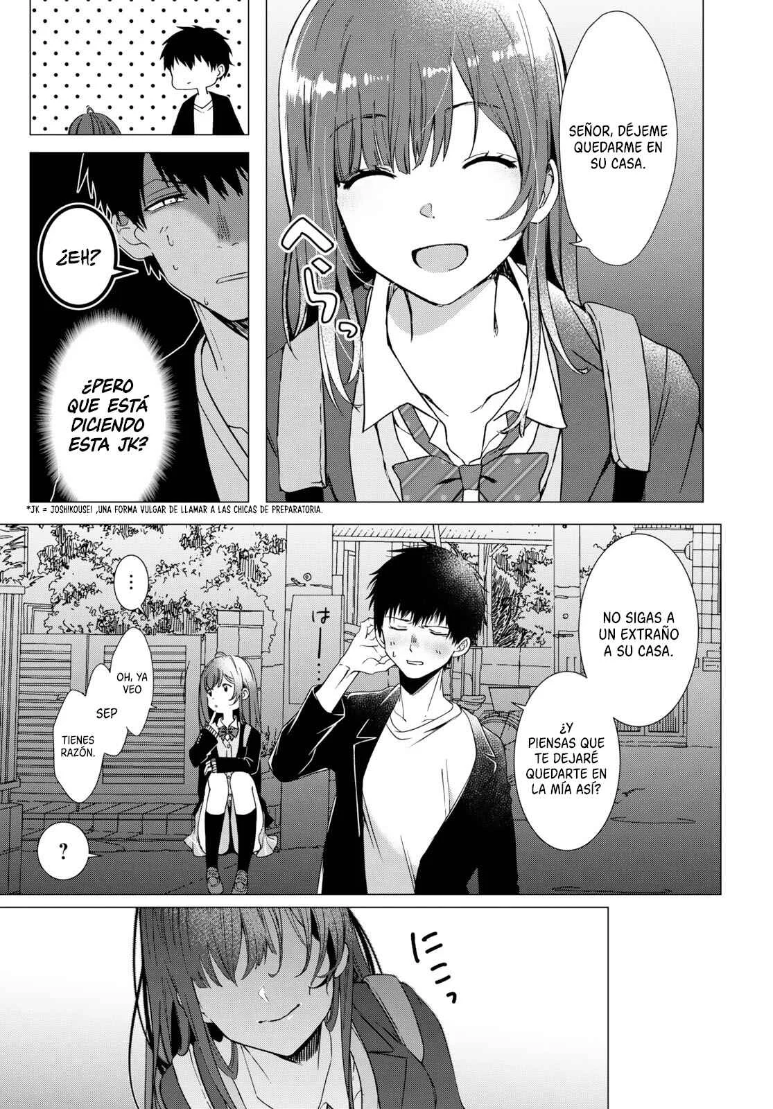 Hige o Soru. Soshite Joshikousei o Hirou. Capítulo 1 - Page 5