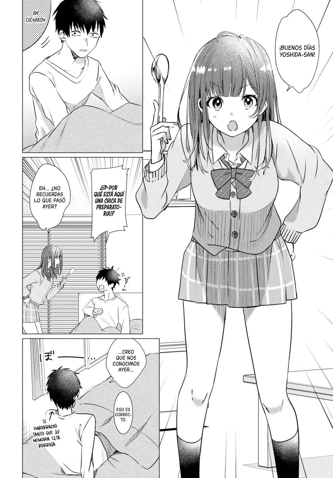 Hige o Soru. Soshite Joshikousei o Hirou. Capítulo 1 - Page 14