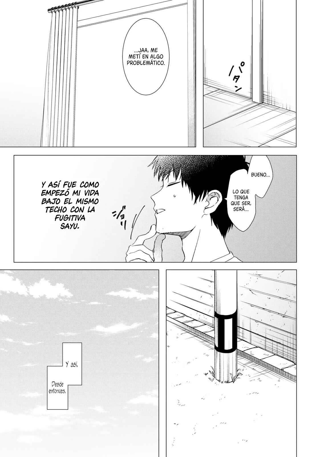 Hige o Soru. Soshite Joshikousei o Hirou. Capítulo 1 - Page 37