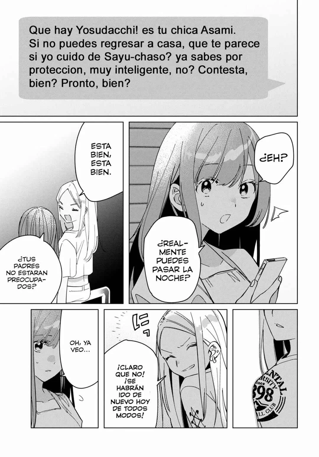 Hige o Soru. Soshite Joshikousei o Hirou. Capítulo 24.2 - Page 13