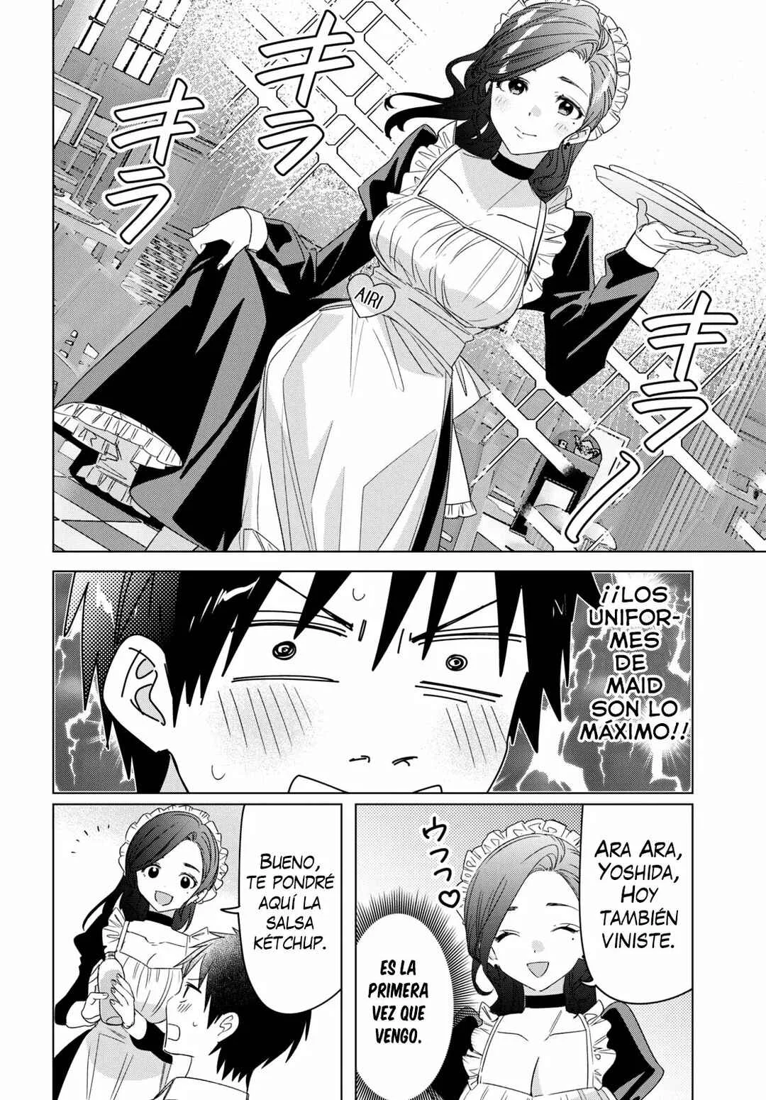 Hige o Soru. Soshite Joshikousei o Hirou. Capítulo 33.5 - Page 4