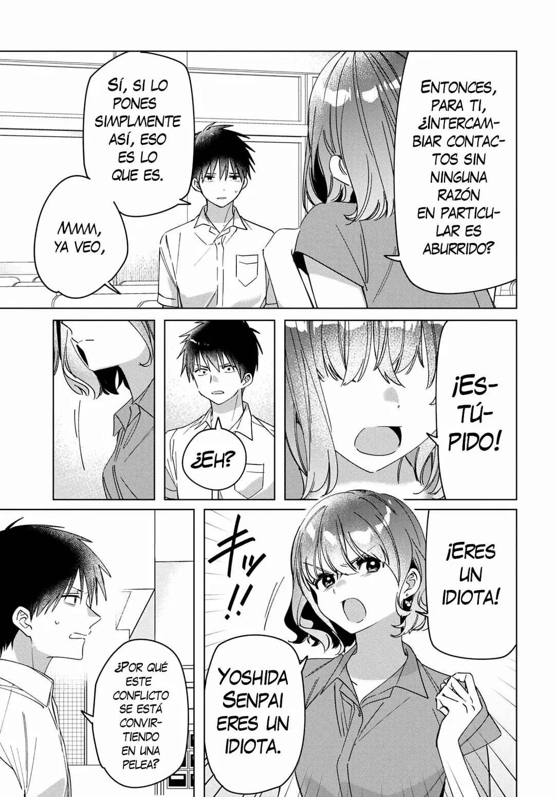 Hige o Soru. Soshite Joshikousei o Hirou. Capítulo 33 - Page 12