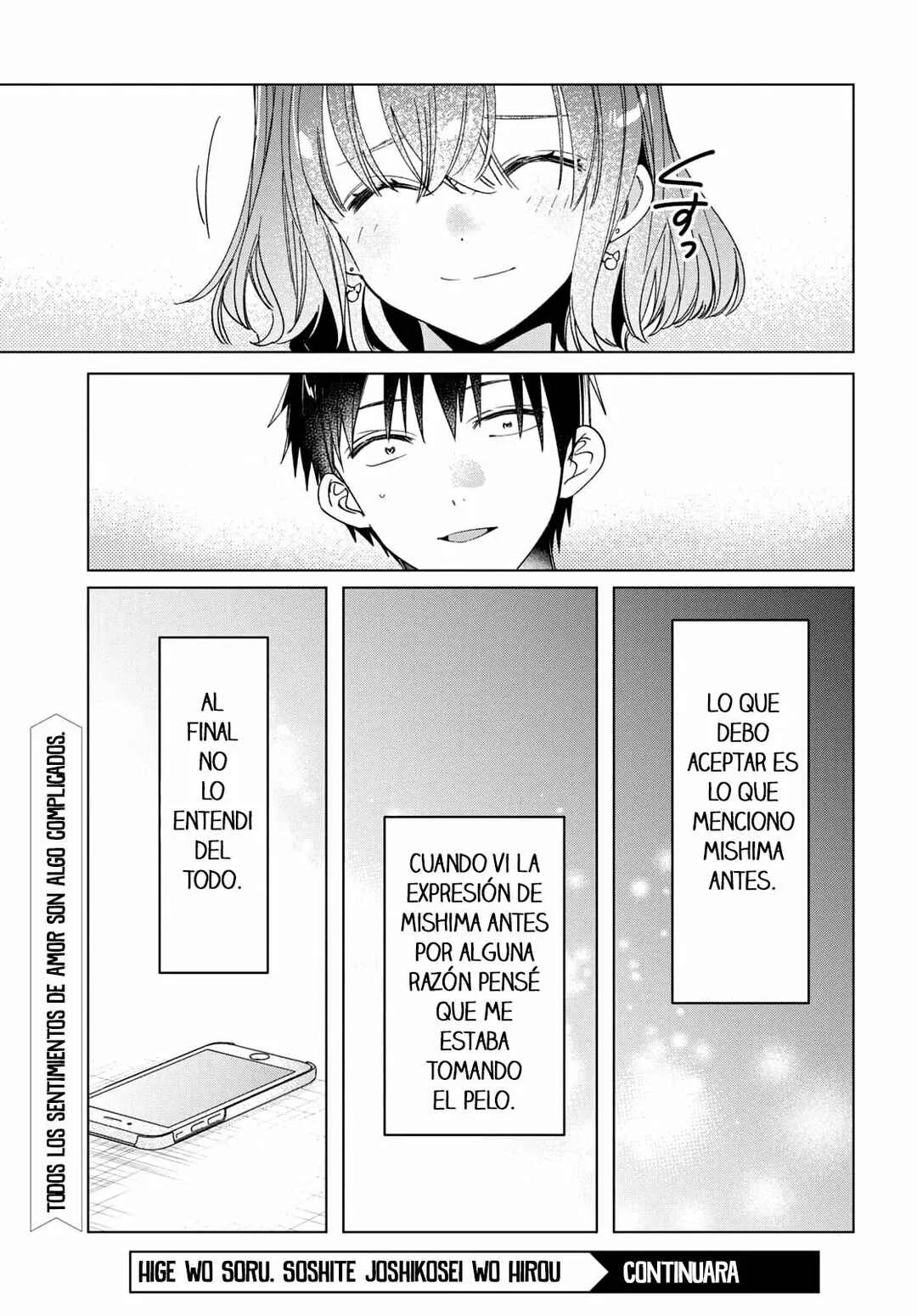 Hige o Soru. Soshite Joshikousei o Hirou. Capítulo 33 - Page 24