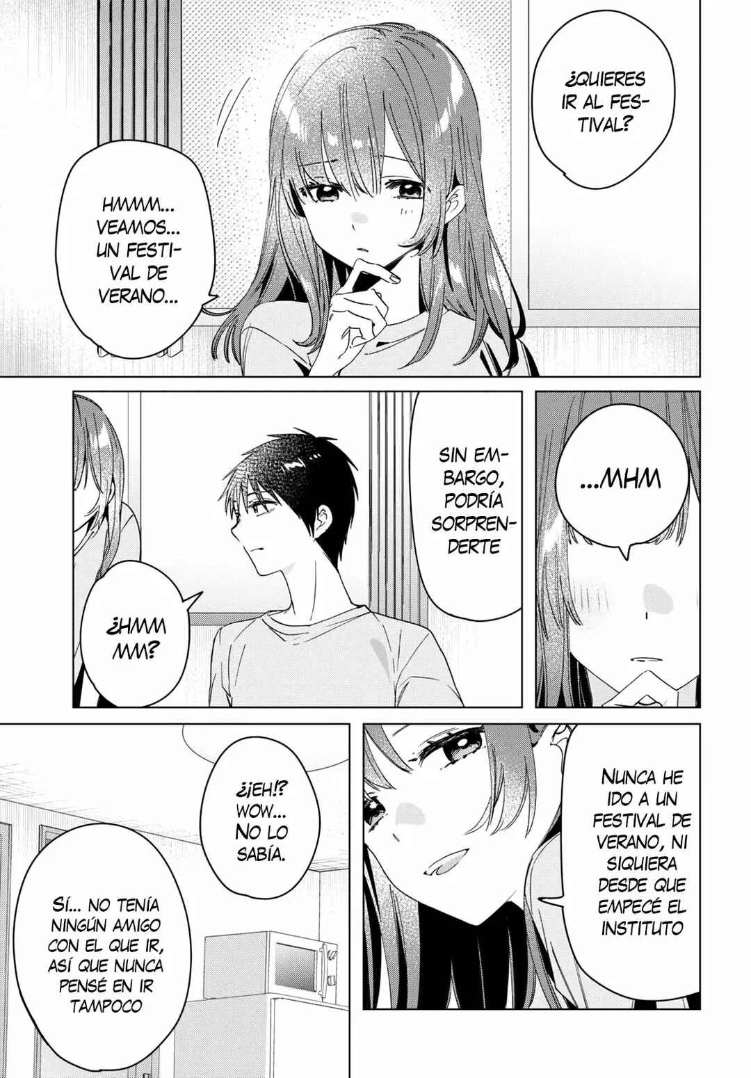 Hige o Soru. Soshite Joshikousei o Hirou. Capítulo 34 - Page 14