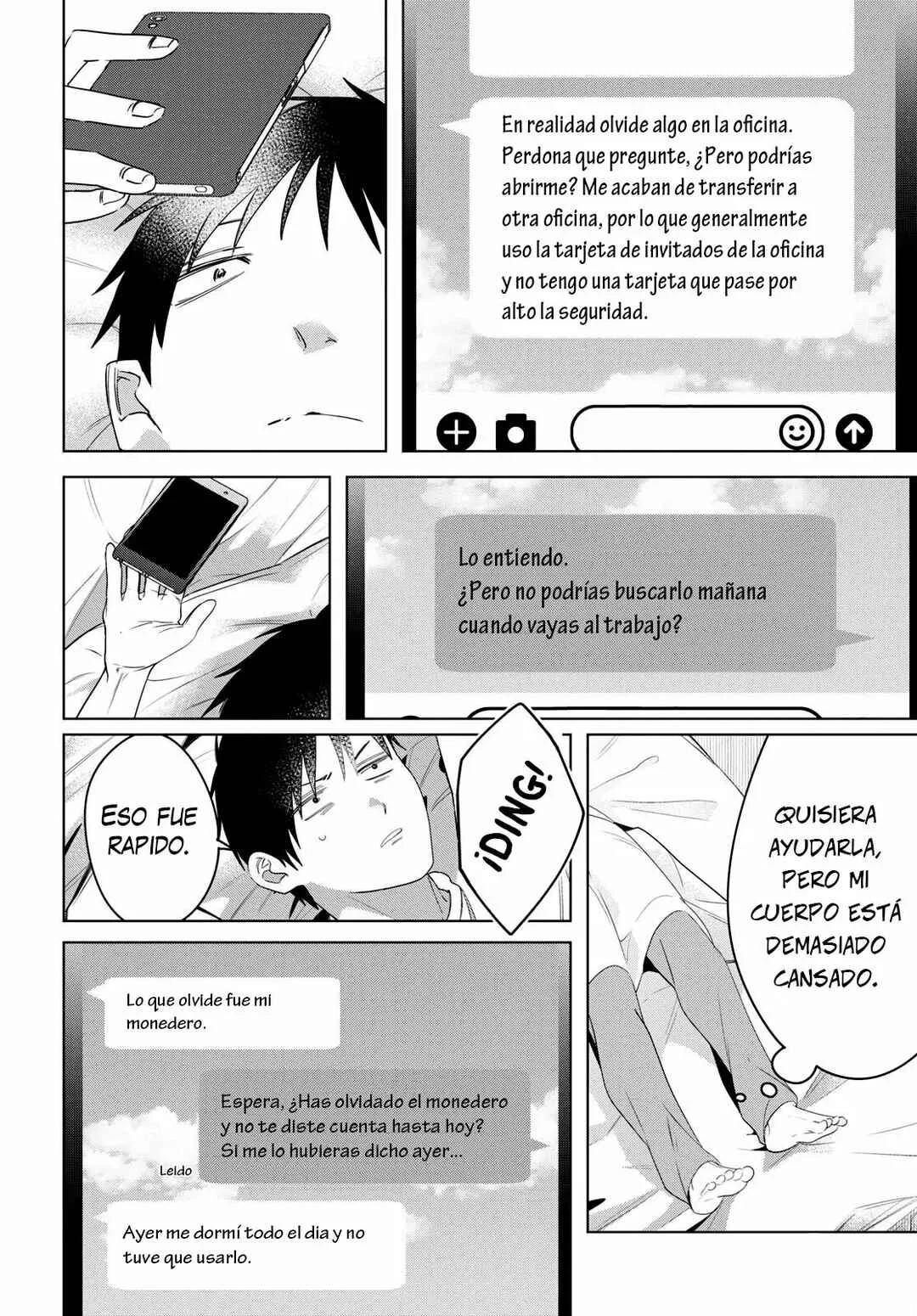 Hige o Soru. Soshite Joshikousei o Hirou. Capítulo 36 - Page 4