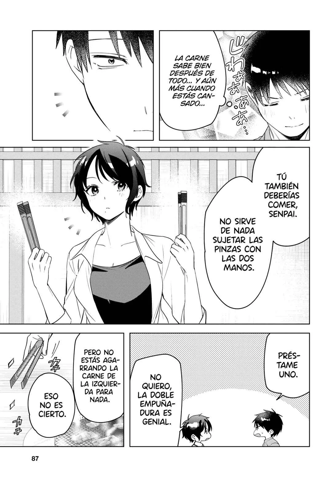 Hige o Soru. Soshite Joshikousei o Hirou. Capítulo 37: Kanda-senpai y su primer amor - Page 3