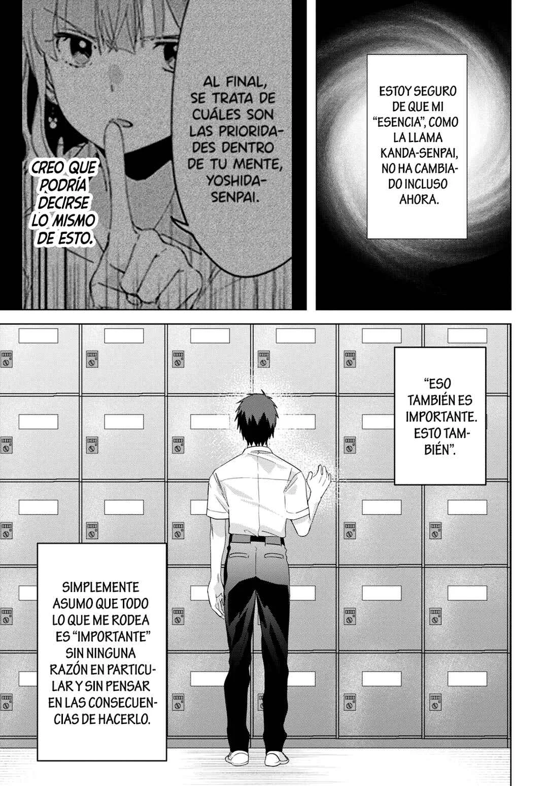 Hige o Soru. Soshite Joshikousei o Hirou. Capítulo 37: Kanda-senpai y su primer amor - Page 19